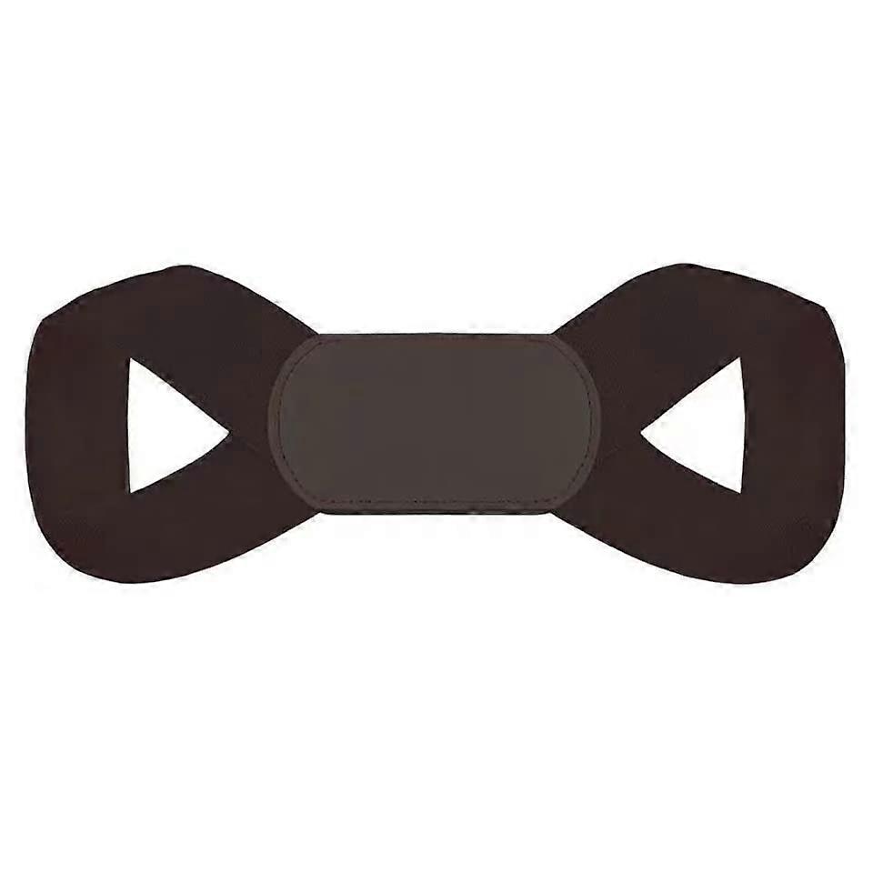 Posture Corrector - Adjustable Black Back Support Frame with Shoulder Straps for Improved Upright Posture