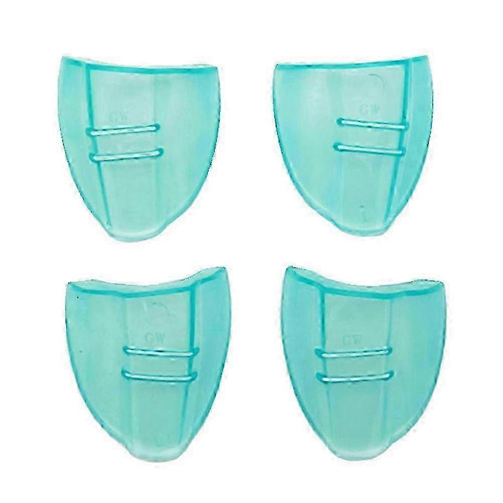 2 Pairs Protective Side Shields for Eyeglasses - Useful Eyewear Protector (Blue)