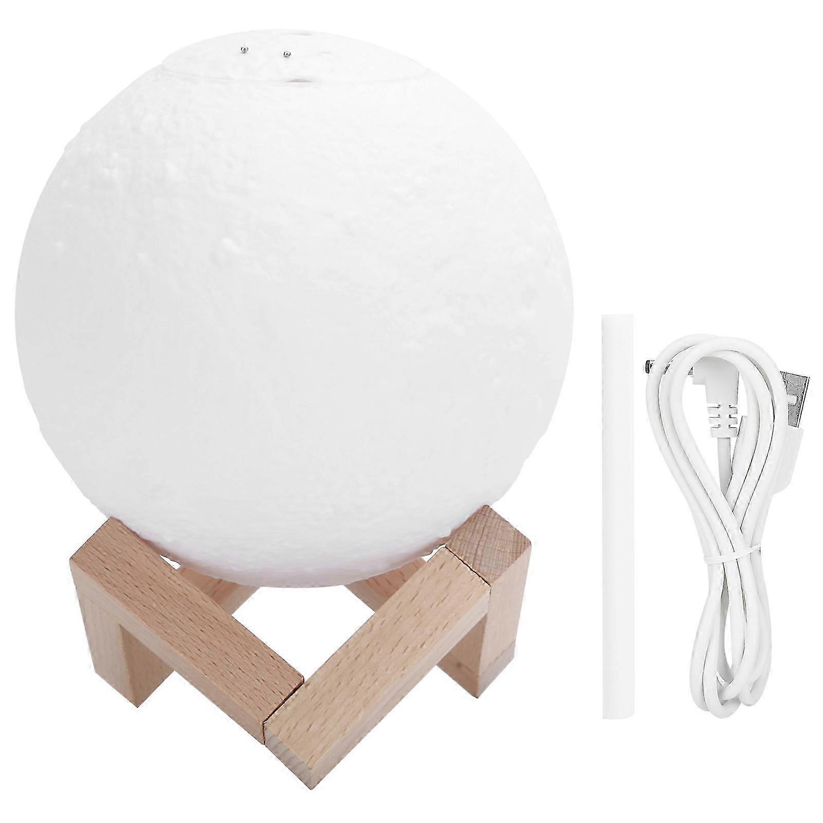 Mini Humidifier Moon Aroma Lamp USB Powered Moisturizing Spray Device 880ml