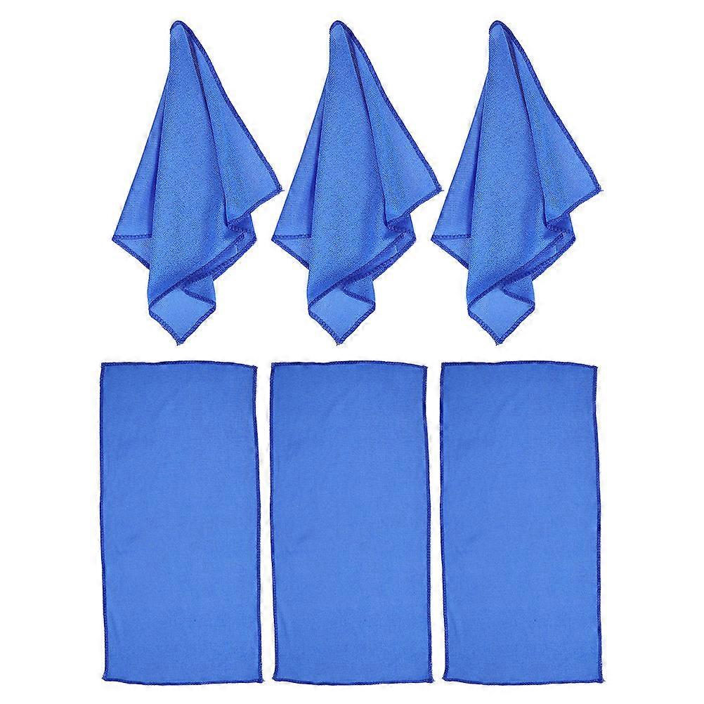 Window Clean Towel Microfiber Car Drying Towel For Car Maintenance Portable .00X30.00X0.20CM Car Cleaning 6Pcs