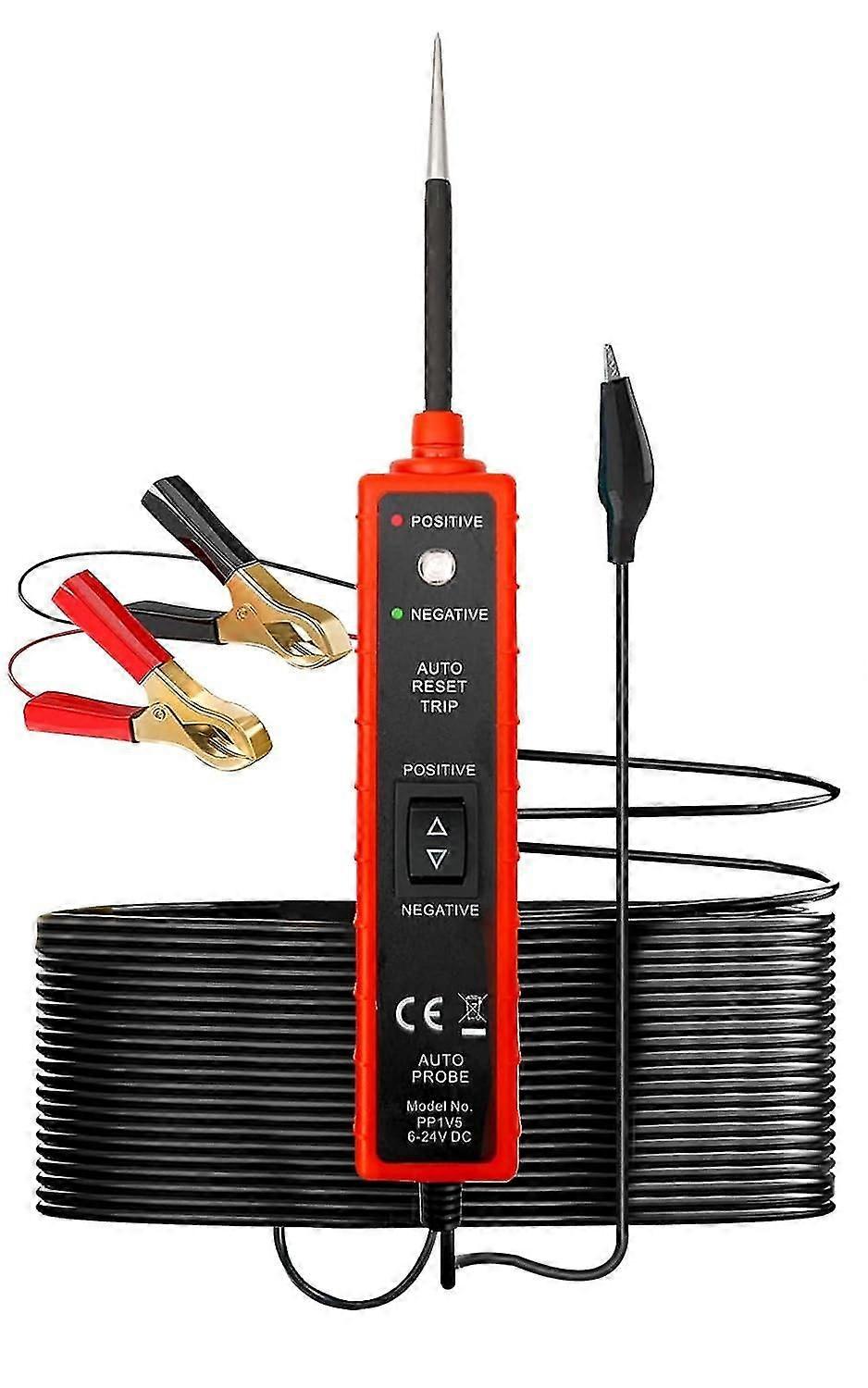 Power Circuit Probe Kit: Automotive Electrical Tester With Led Indicator