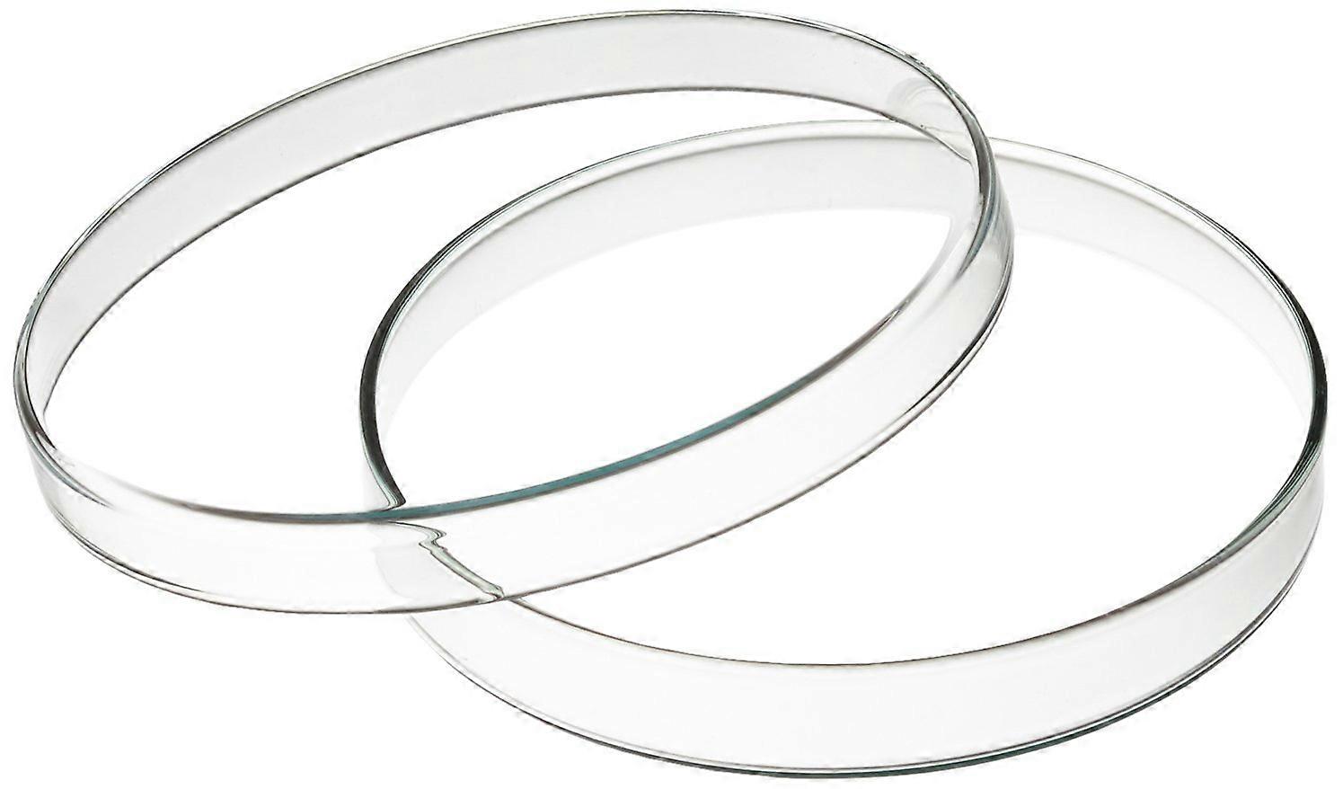 Borosilicate Glass Petri Dishes For Lab Use, For Cell Culture, 120 mm Diameter, 20 mm Height, Pack of 5, Transparent
