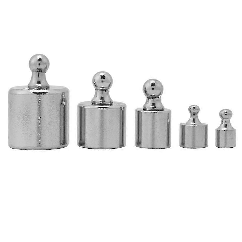 5Pcs Precision Calibration Scale Weight Test Set Kit New for Various Weights