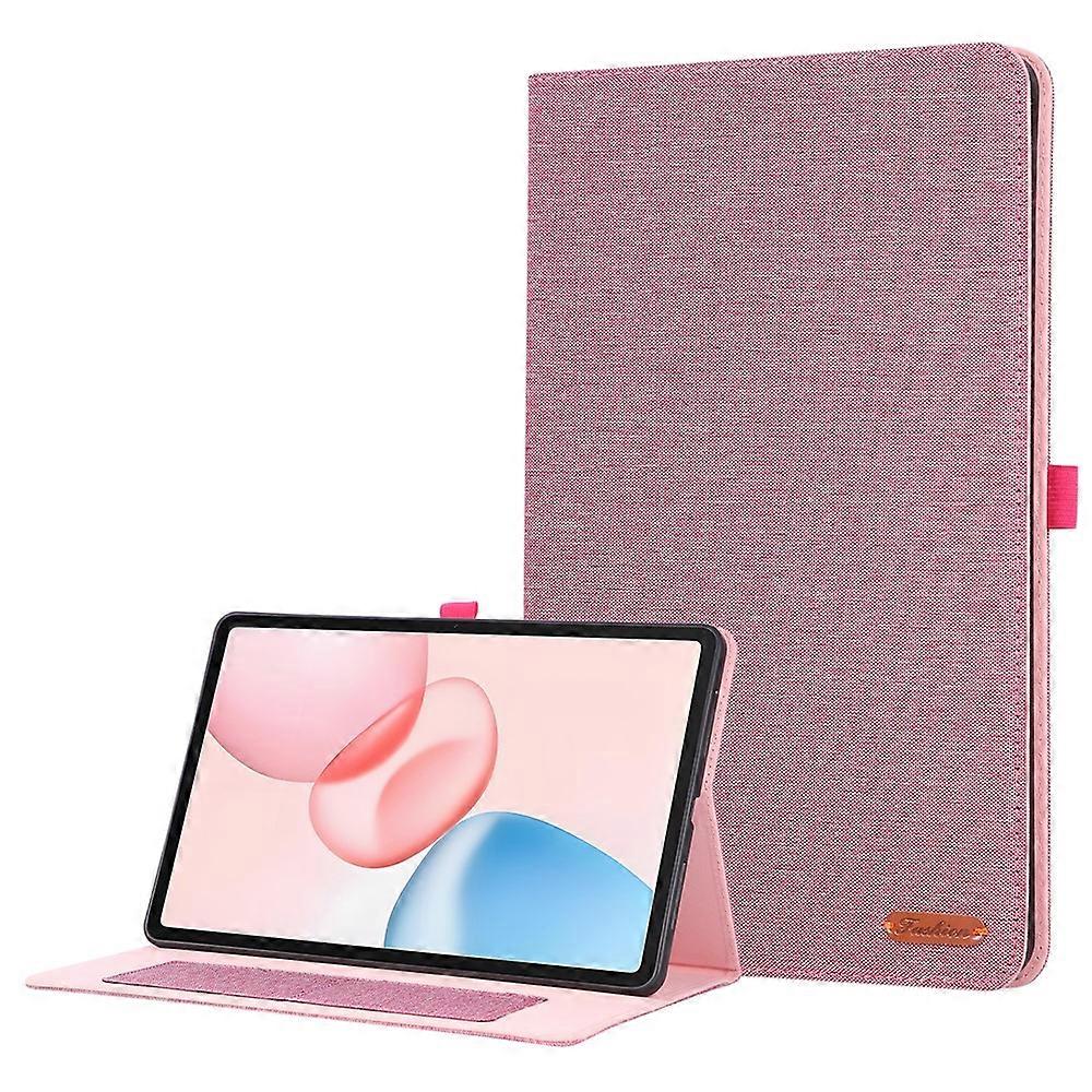 Compatible For Honor Pad 10 Case with Stand Card Holder Cloth Texture Leather Tablet Cover