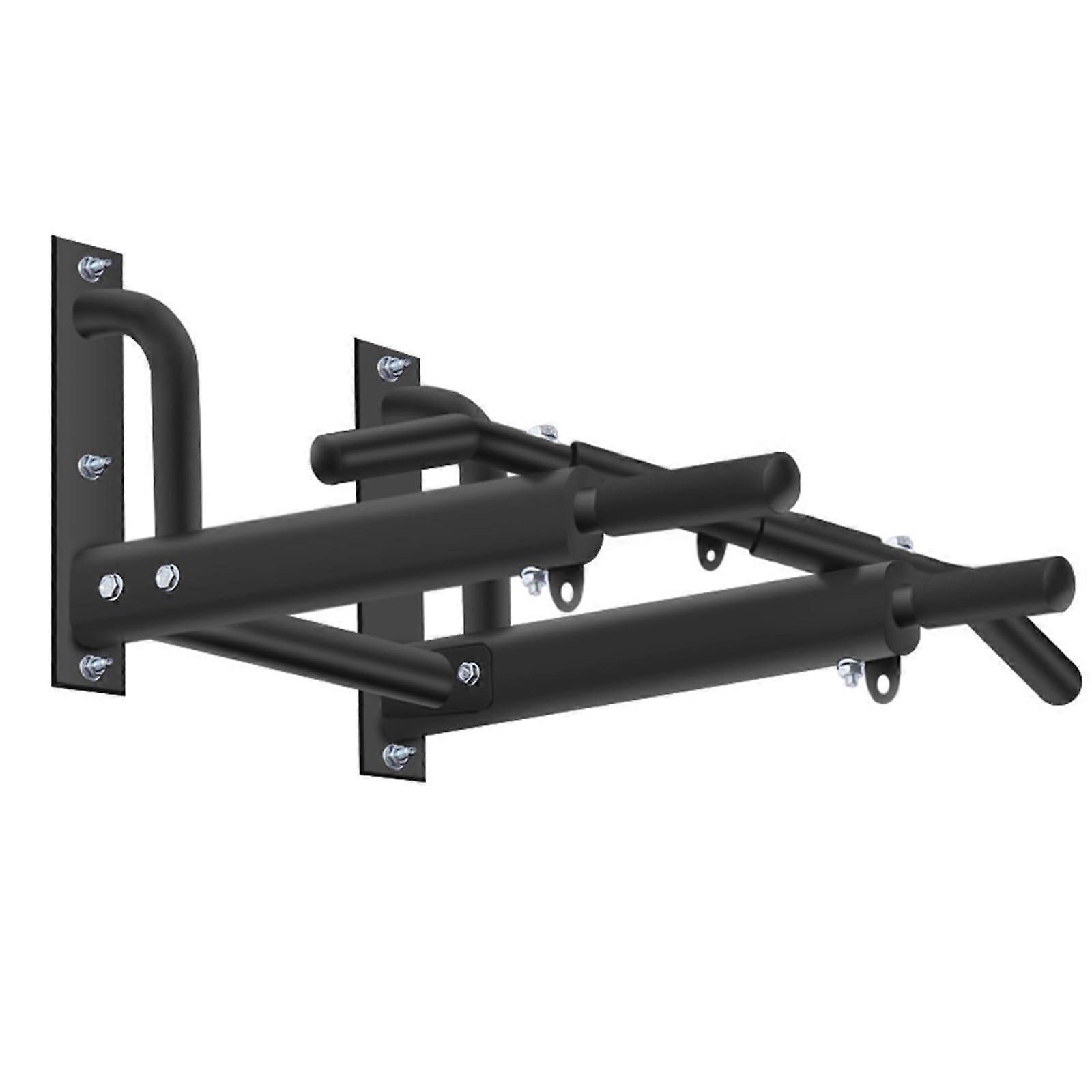 Pullup equipment, pullup bar, indoor bar, main bar, multifunctional equipment. Black, 97x65x31cm.