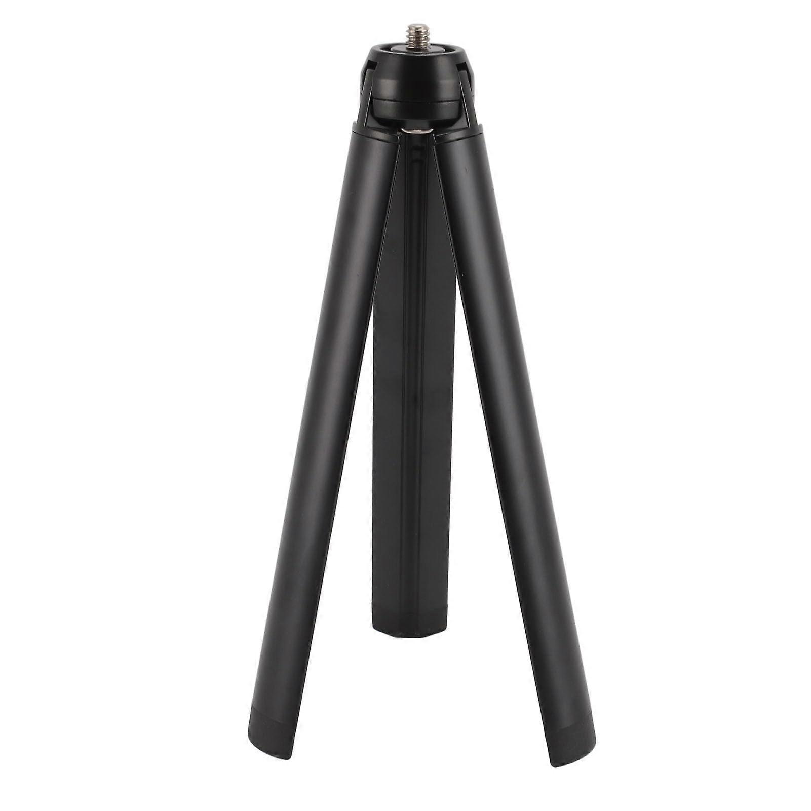Camera Tripod with 1/4 Inch Screw, Portable Vlog Selfie Stick Stand with AllMetal Construction for OSMO Mobile 3, Travel Camera Mobile Phone Tripod