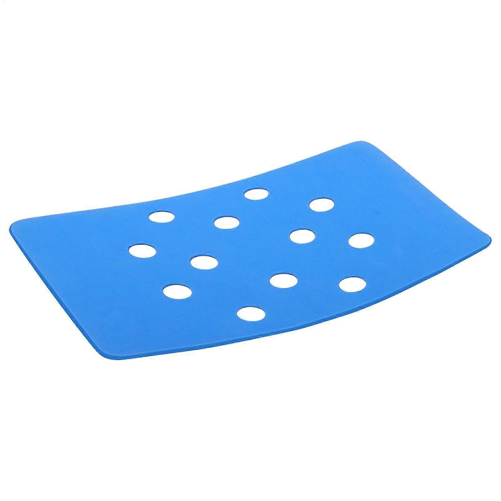 Shower Bench Cushion with Drainage, Non-Slip EVA Mat for Portable Shower Chair, Comfortable Support for Disabled Users