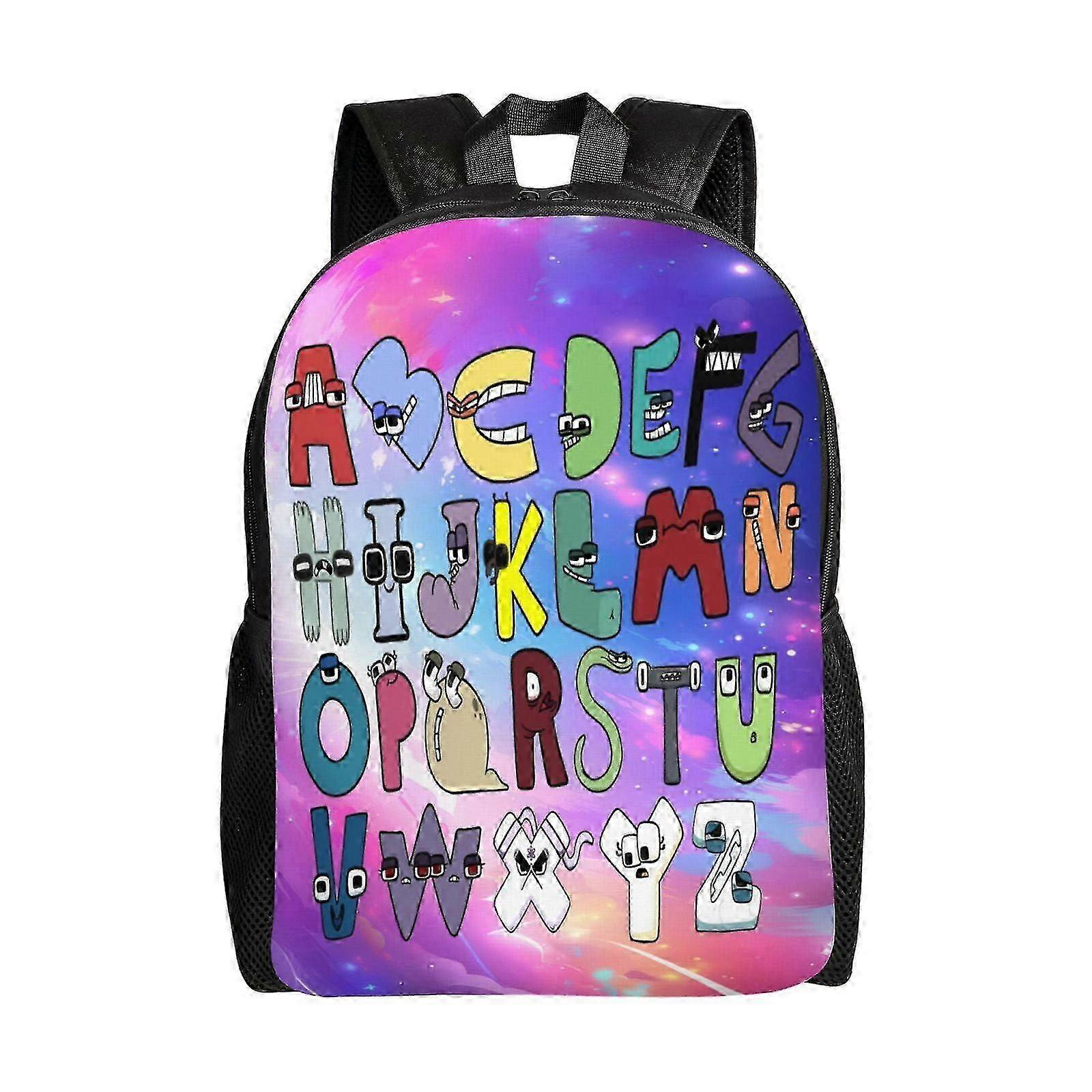 Cartoon School Backpack Travel Bag Portable Computer Bag