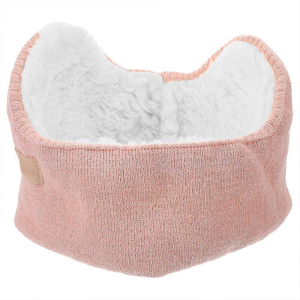 Soft Fleece Sleep Earmuffs for Women – Elastic Lamb Ear Warmers for Comfortable Sleeping, Studying, and Relaxing