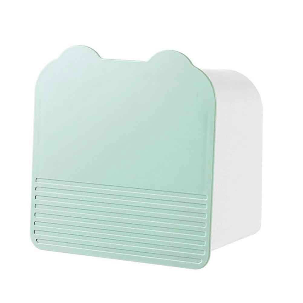 1pc Wall Mounted Storage Box for Household Multi Purpose Clamshell Design