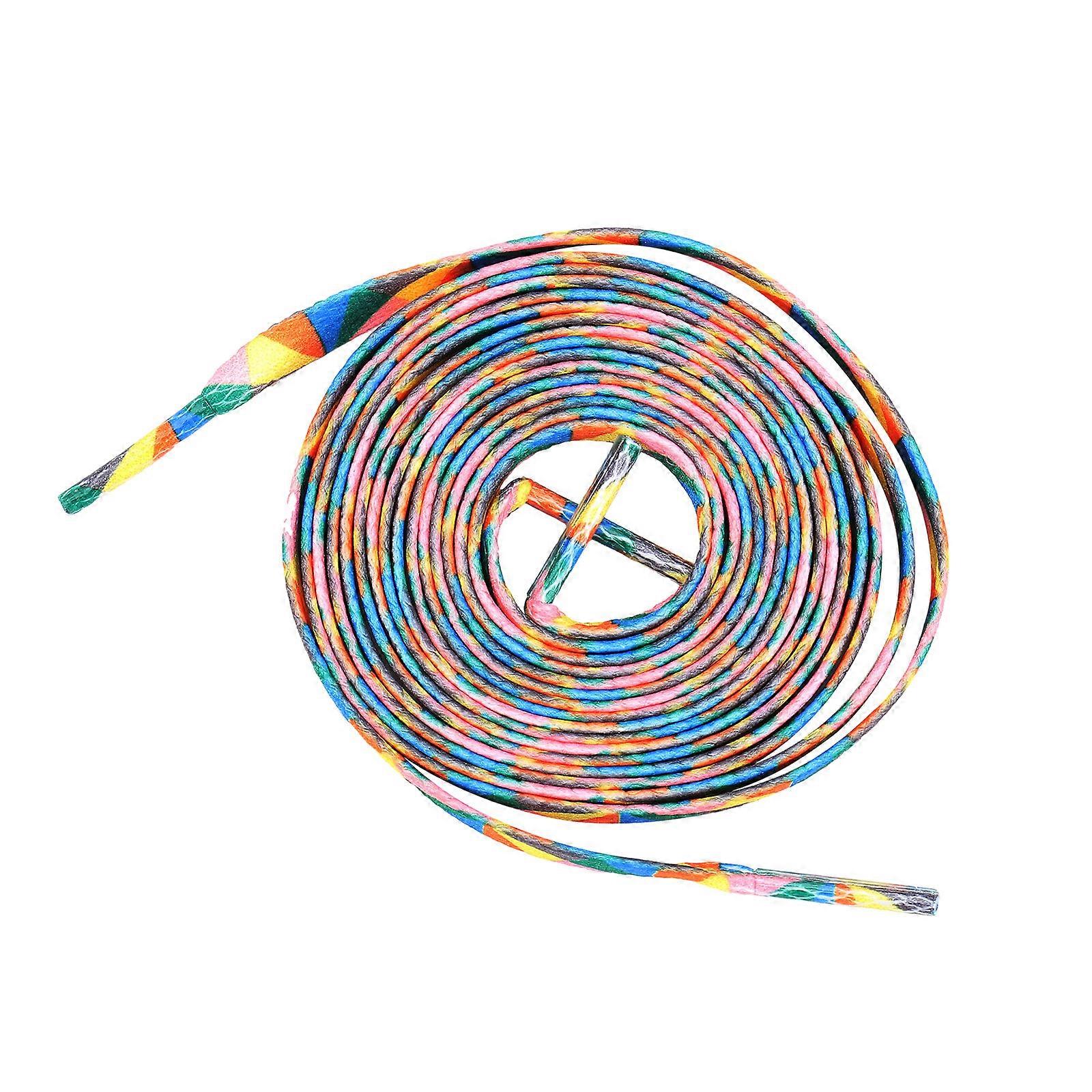 Sneaker Shoelaces Colorful Elastic Laces for Shoes 1Pair