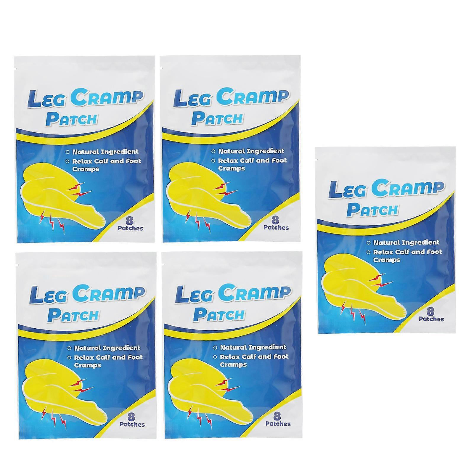 40pcs μη υφανθε'ν ύφασμα μπαλωμάτων ανακούφισης πόνου για τις κράμπες ποδιών μυών ισχιαλγίας πίσω ώμων αυχένα