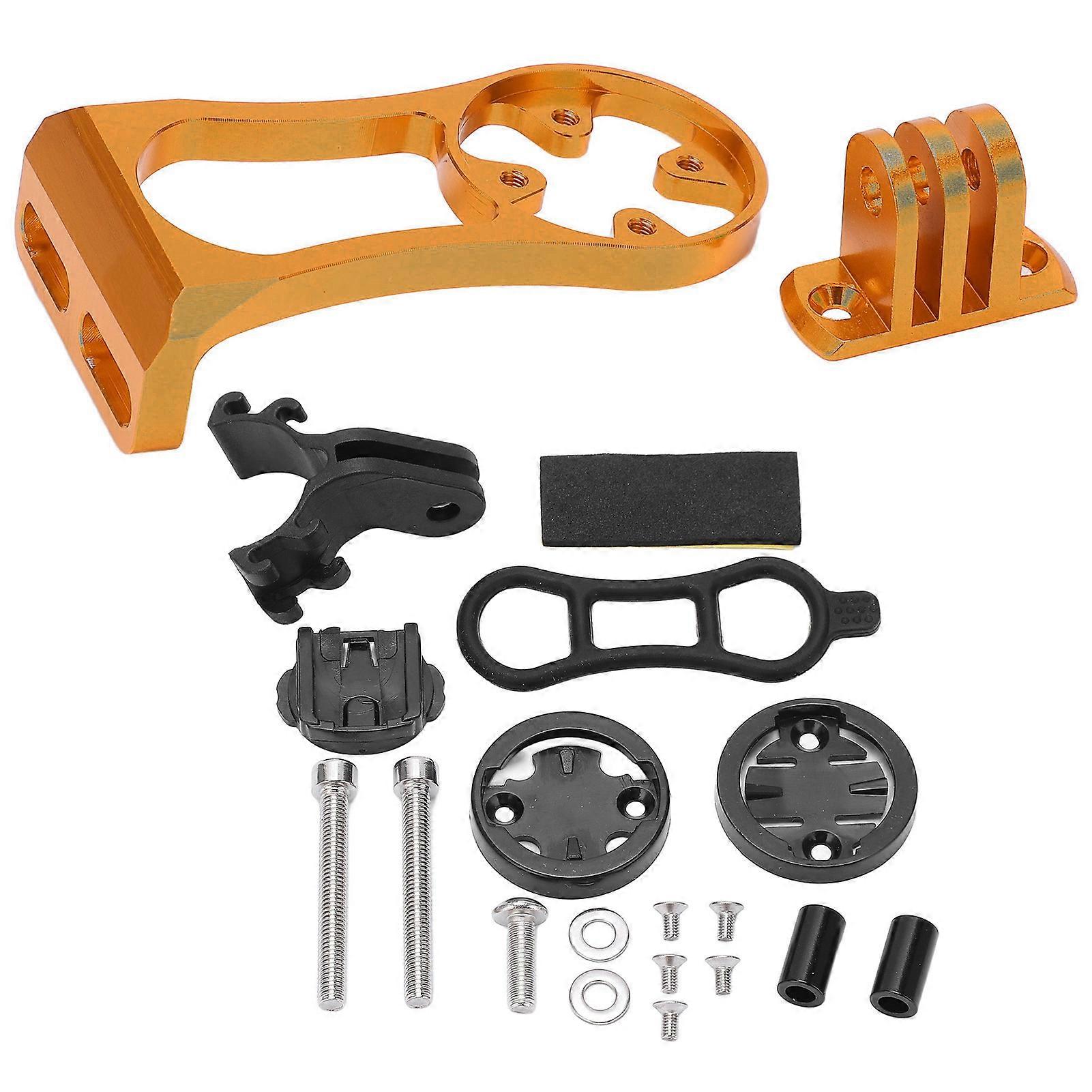 Bike Computer Extended Mount Out Front Bicycle GPS Combo Holder for Outdoor Riding Devices