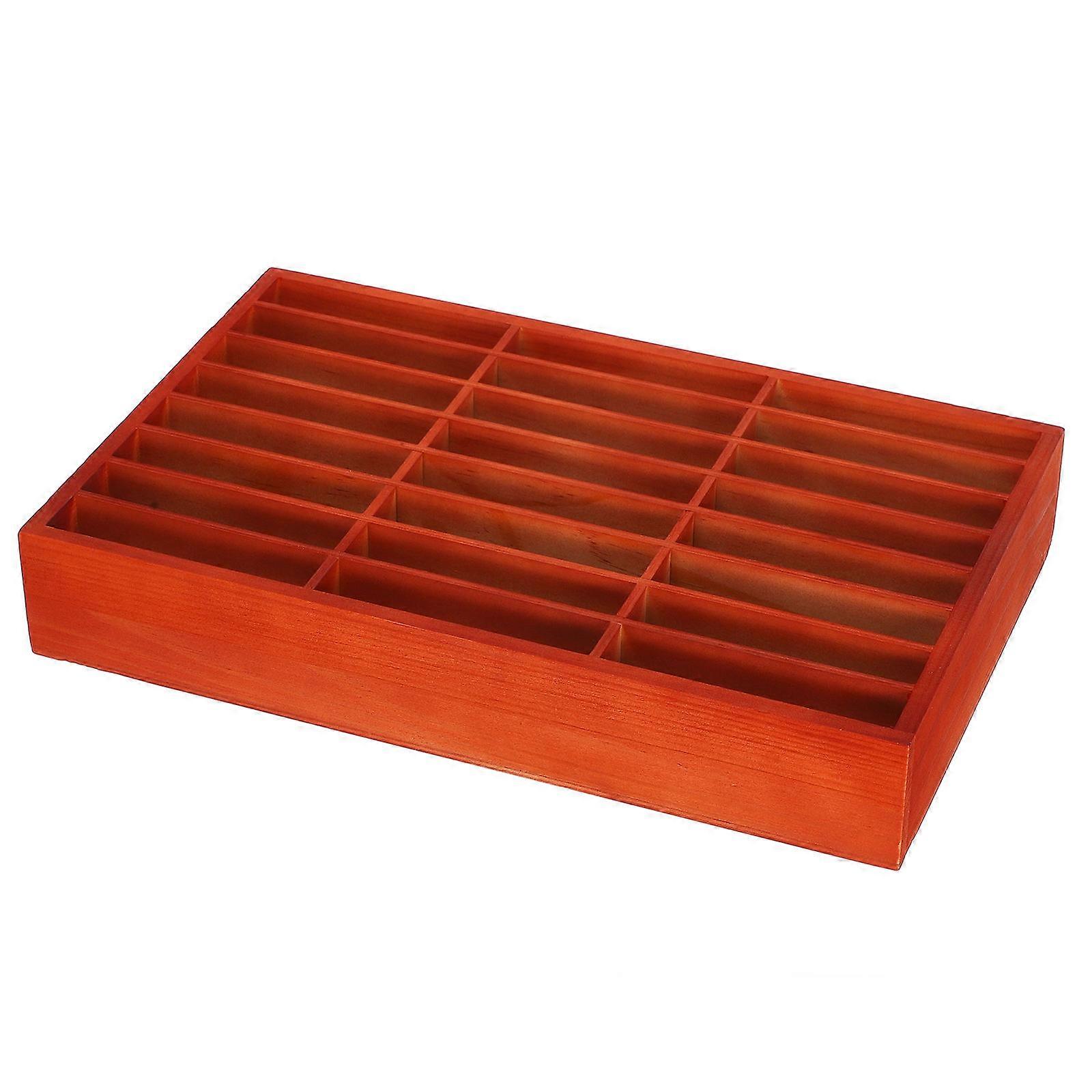 Wooden Mobile Phone Storage Box for Office, Classroom and Meeting Rooms   Elegant Desktop Organizer for Efficient Phone Management