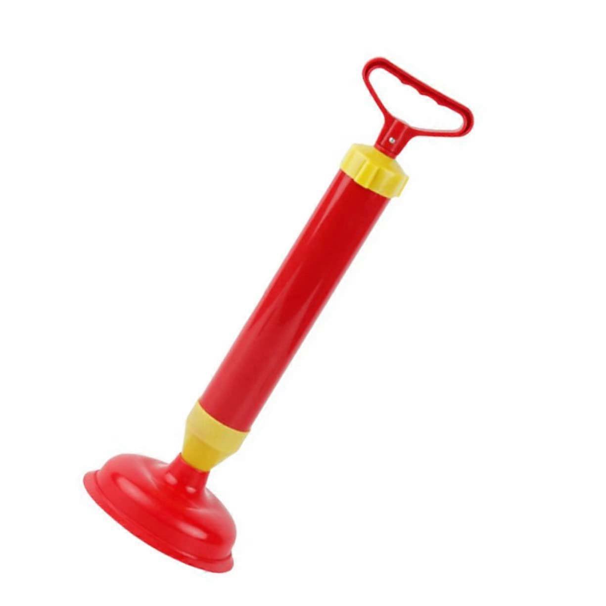 2 Pack Toilet Plungers with  Pressure Suction Cups Ergonomic Handle for Fast Bathroom Drain and Sewer Unclogging