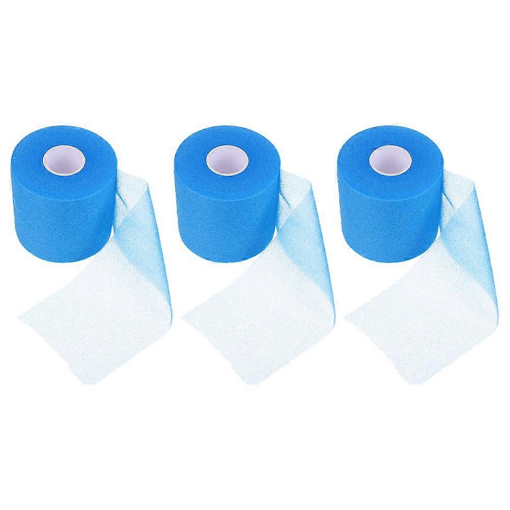 Athletic Tape Sports Wrist Protective Wraps for Shock Absorption 3 Rolls