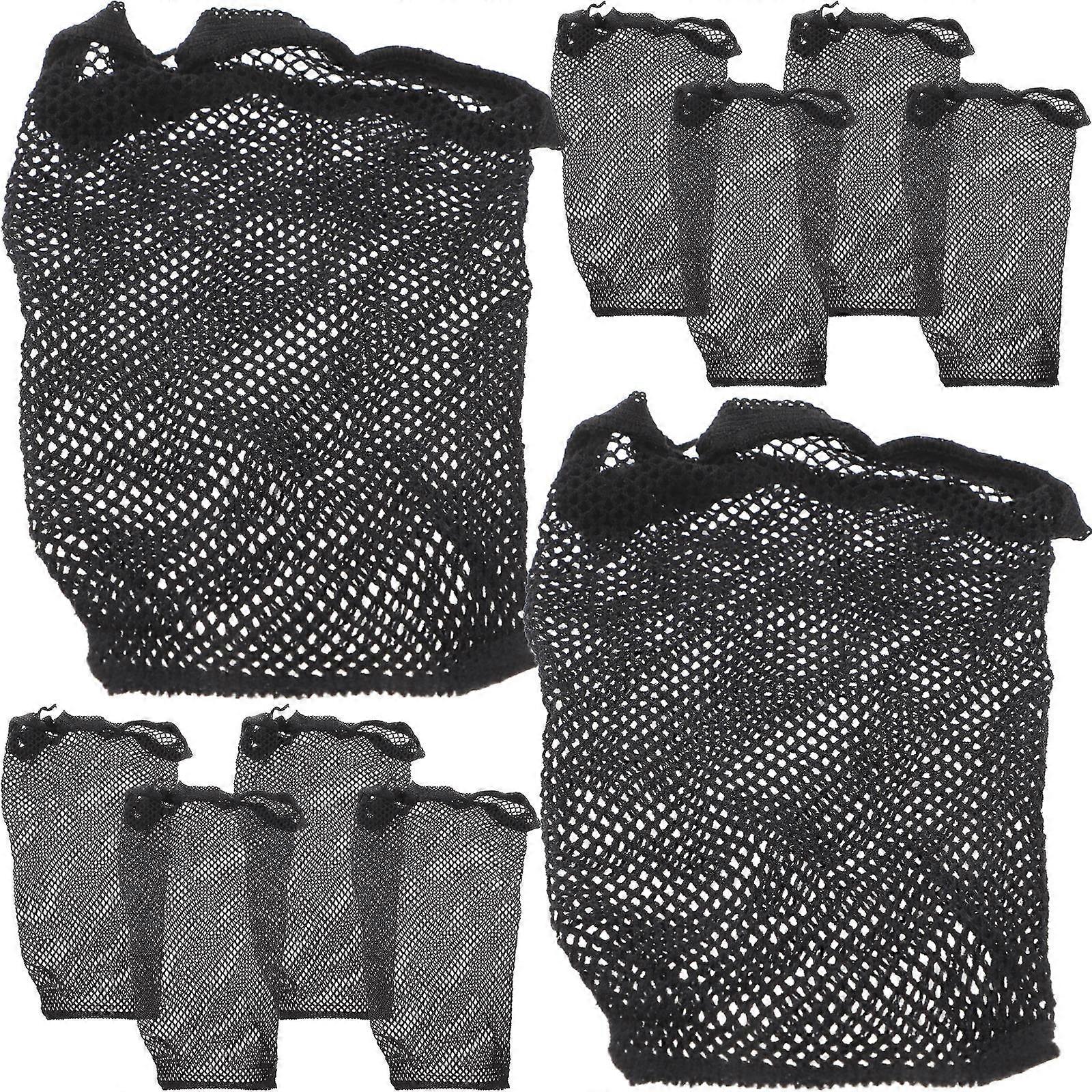 10Pcs High Elasticity Wig Caps for Hair Net Mesh Black Wig Cover