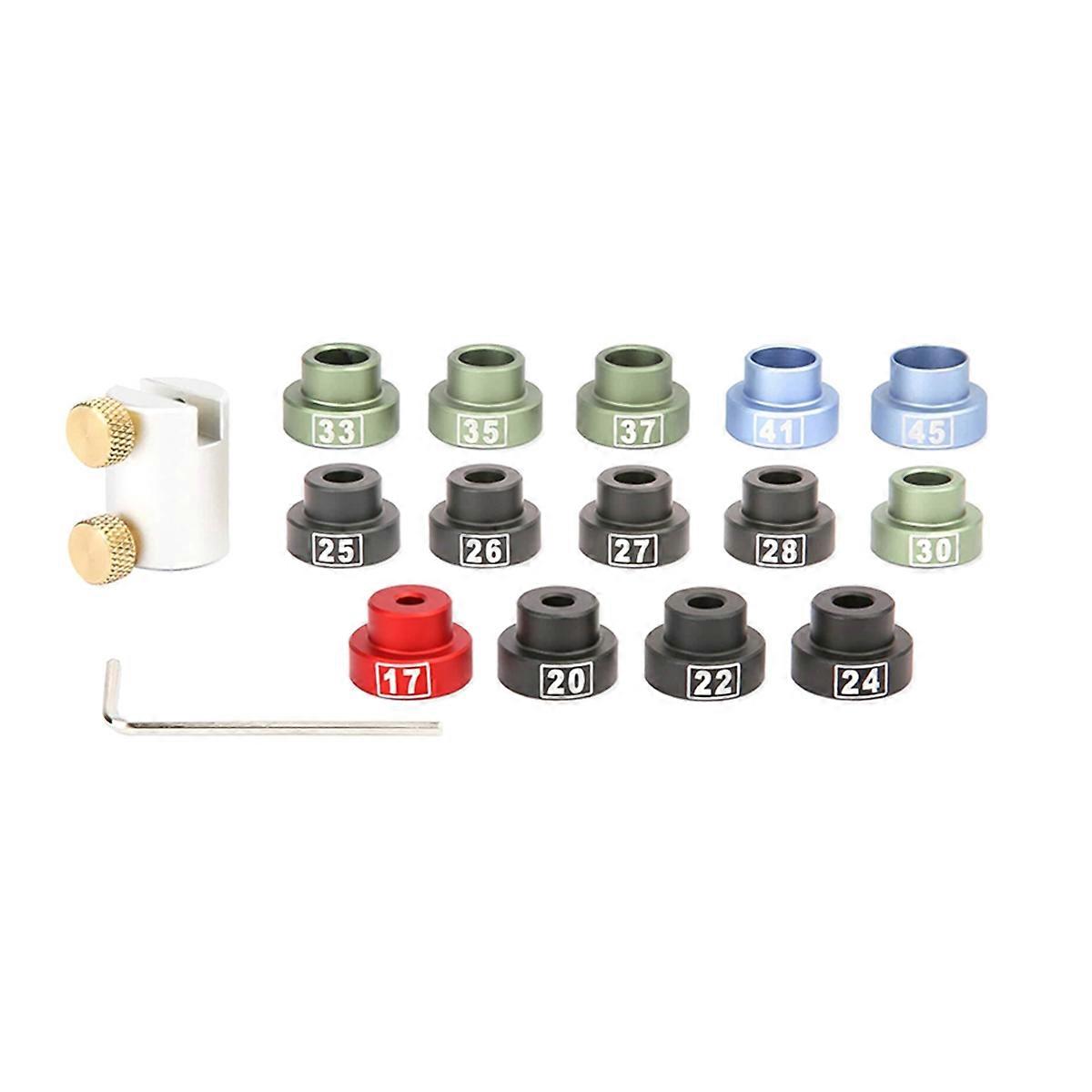 Meter Comparator Kit Reloading Headspace Gauge Comparator Kit with 14 Inserts