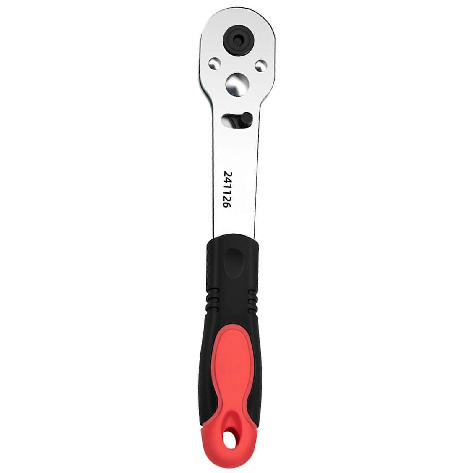Ratcheting Bit Driver Set 1/4' Drive Ratcheting Wrench Quick Release Reversible Socket Wrench Socket Adapter Extension