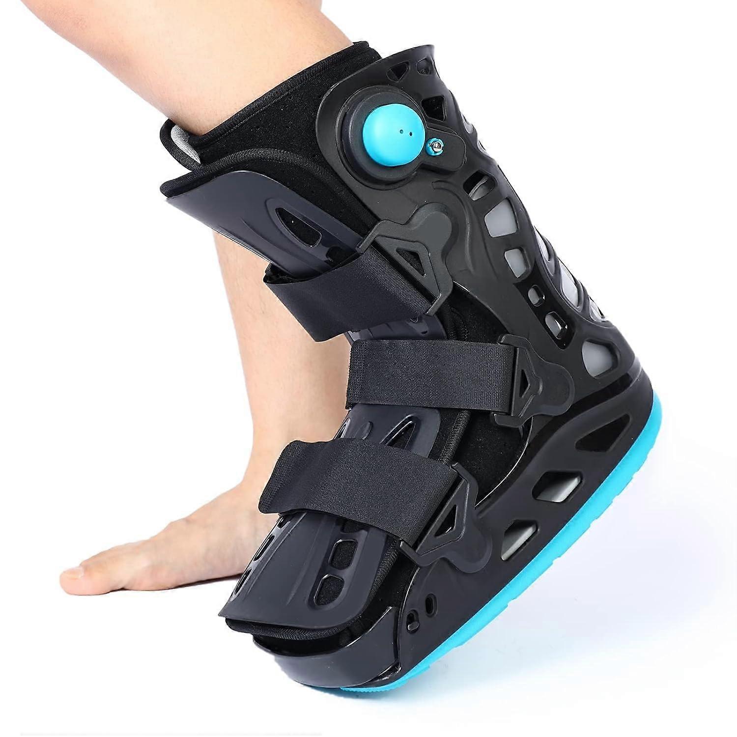 Ankle Fracture Brace with Airbag, Double Toe Guard for Foot Pain Recovery