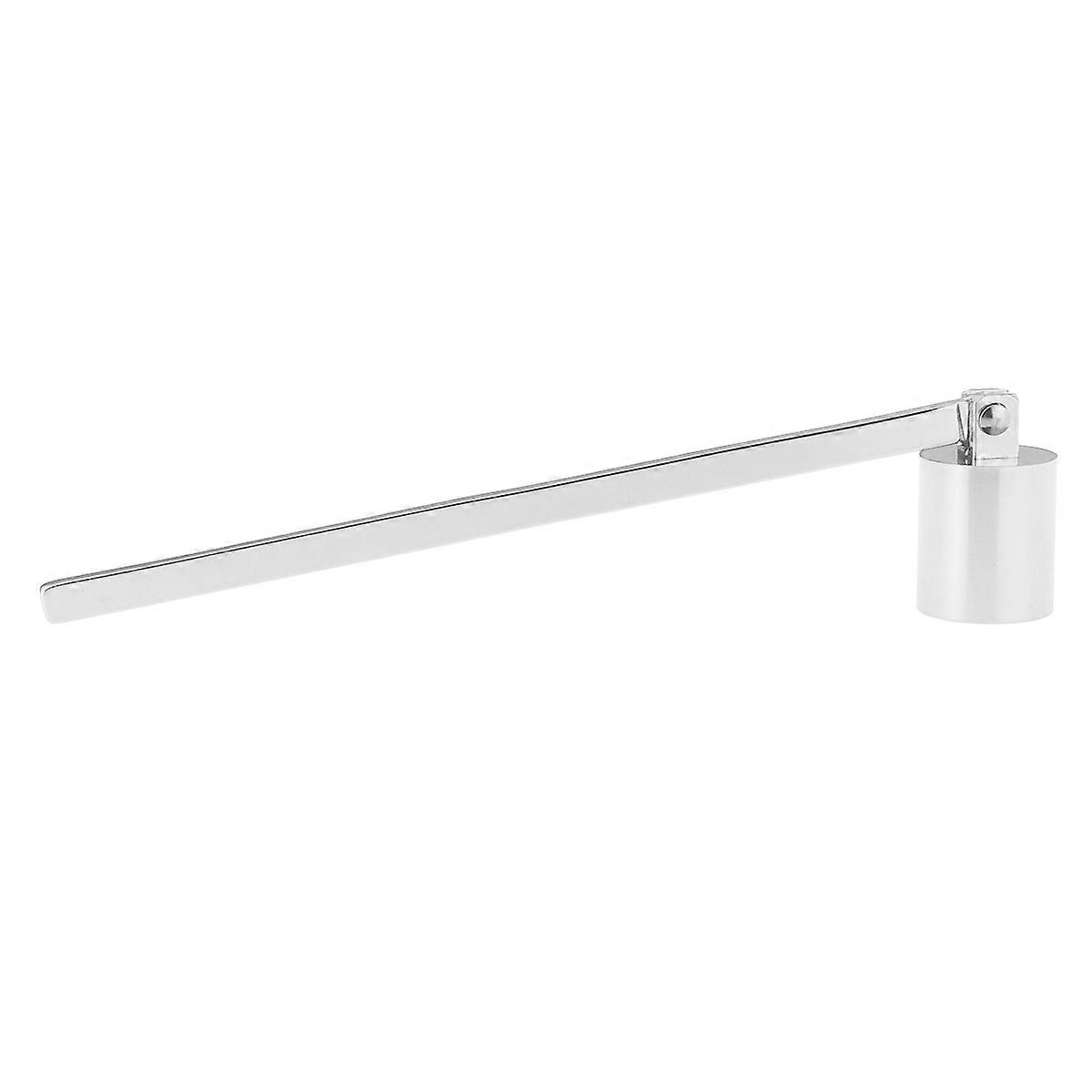 Stainless Steel Candle Snuffer with Straight Design for Tea Light and Jar Candles – Wick Dipper Function to Prevent Smoldering and Soot