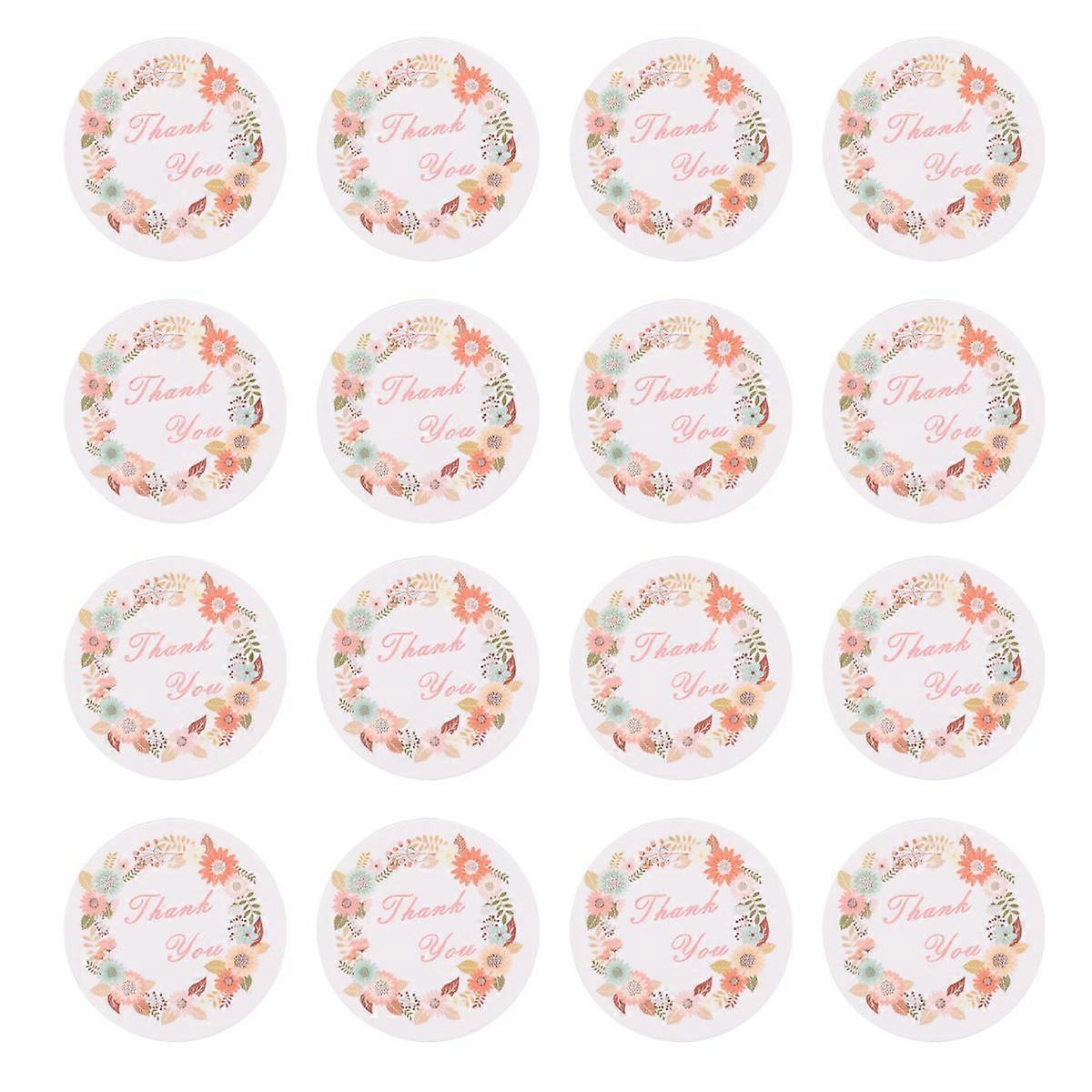Small Thank You Tag Round Shape Gift Tagging for Birthday Parties 200Pcs