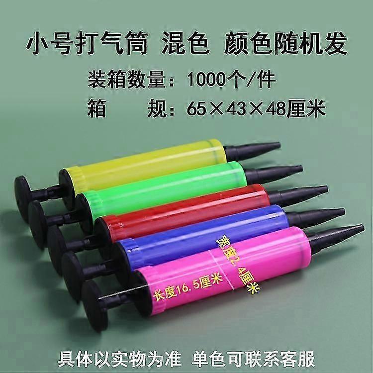 Fabrieksprijs draagbare mini push opblaasbare pomp ballonpomp U-vormig