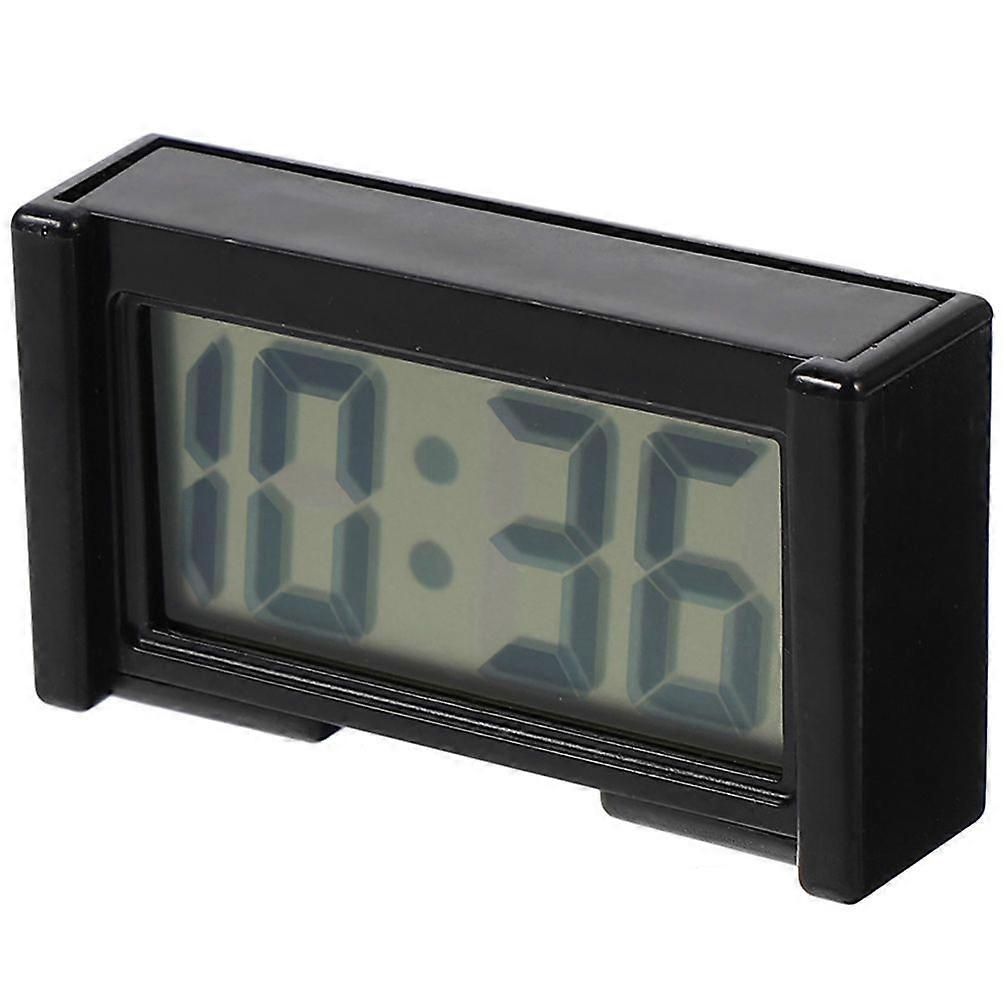 Car Mini Digital Electronic Clock Auto Digital Display Dashboard Vehicle Clock