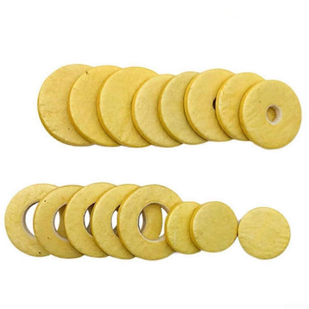 Cork Pad Replacement Parts for Woodwind Instruments Includes 16/17 Yellow Options to Restore Sound Integrity (16 Open Hole) 16 Open Hole Flute