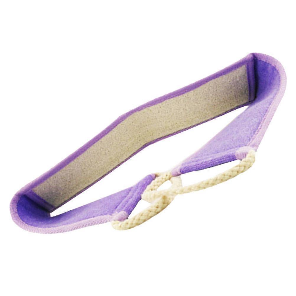 Exfoliating Bath Towel with Back Scrubber Portable Body Loofah Cloth for Gentle Cleansing and Multi Functional Bathing Experience