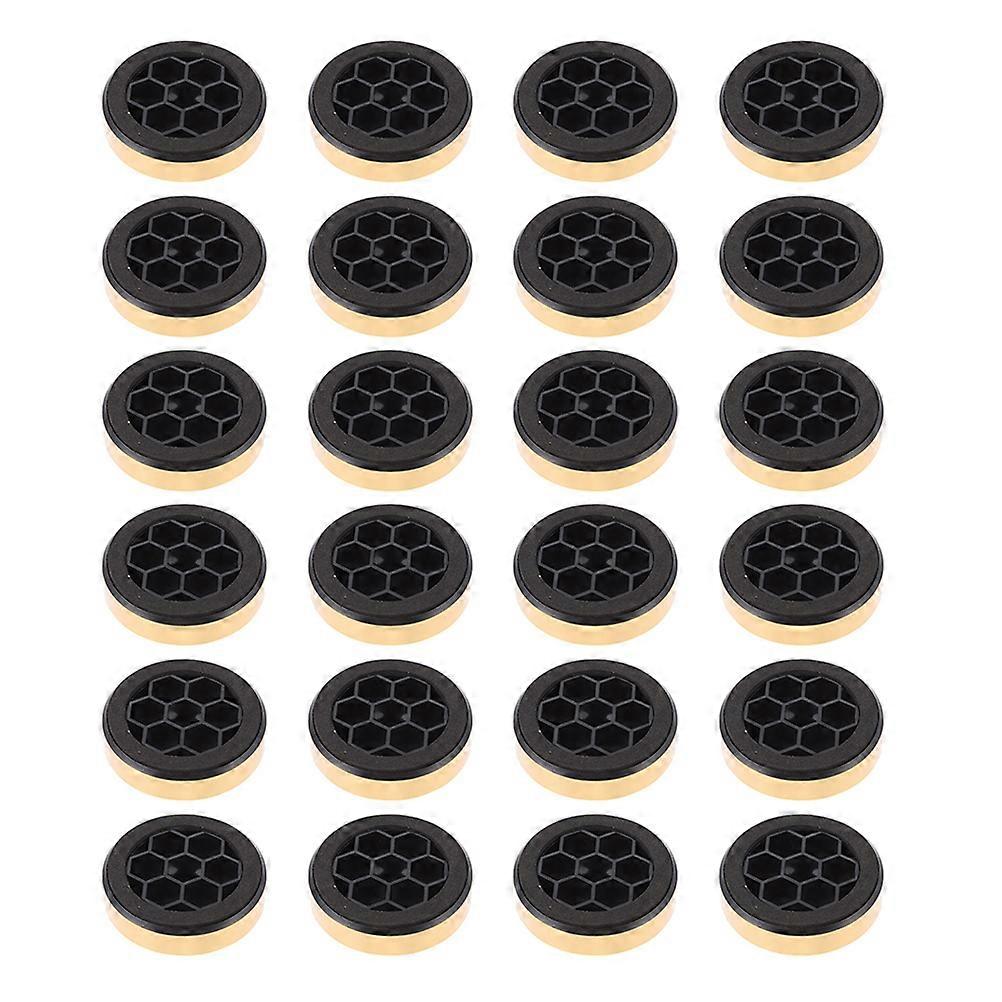 24pcs Portable Power Amplifier Isolation Feet Pads for Home Audio System