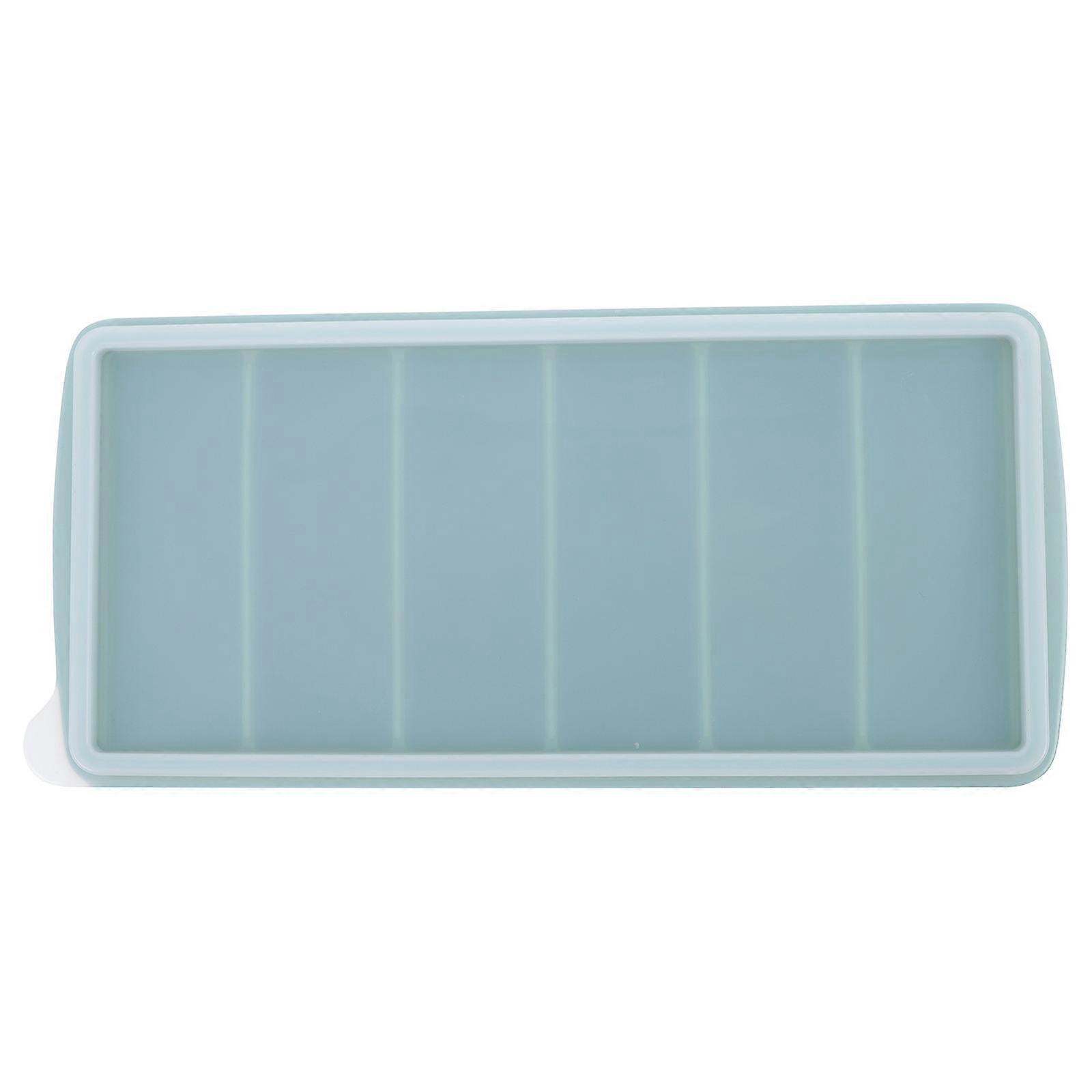 Ice Making Box 1Pcs Silicone Ice Cube Maker For Home Kitchen Use With Green Classic Ice Tray Design