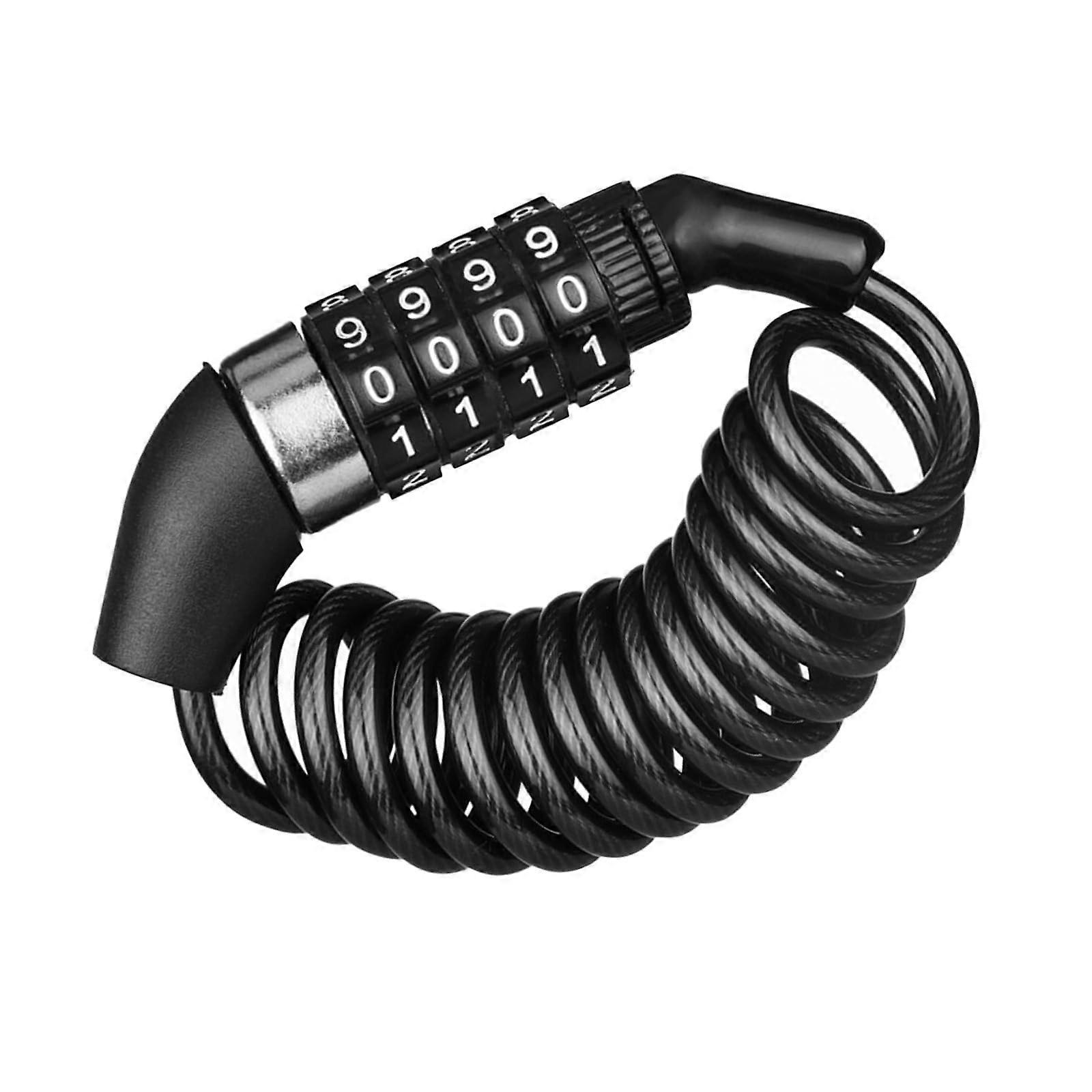 Helmet Lock with Hole Design, Lightweight and Portable, Anti-Theft Combination Lock for Motorcycle, Bicycle, Outdoor Gear, Skateboard