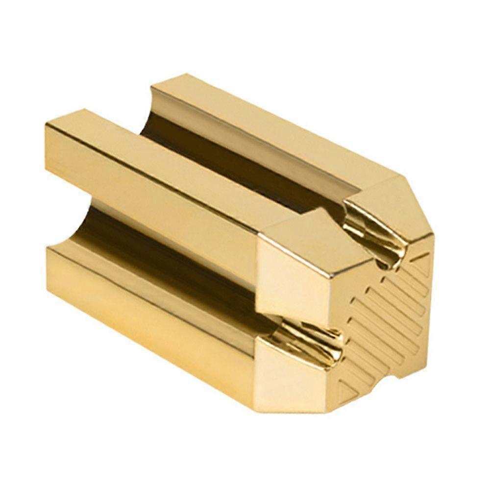 1Pc Professional Eyebrow Pencils Sharpener Four Sides Pencils Sharpener Golden