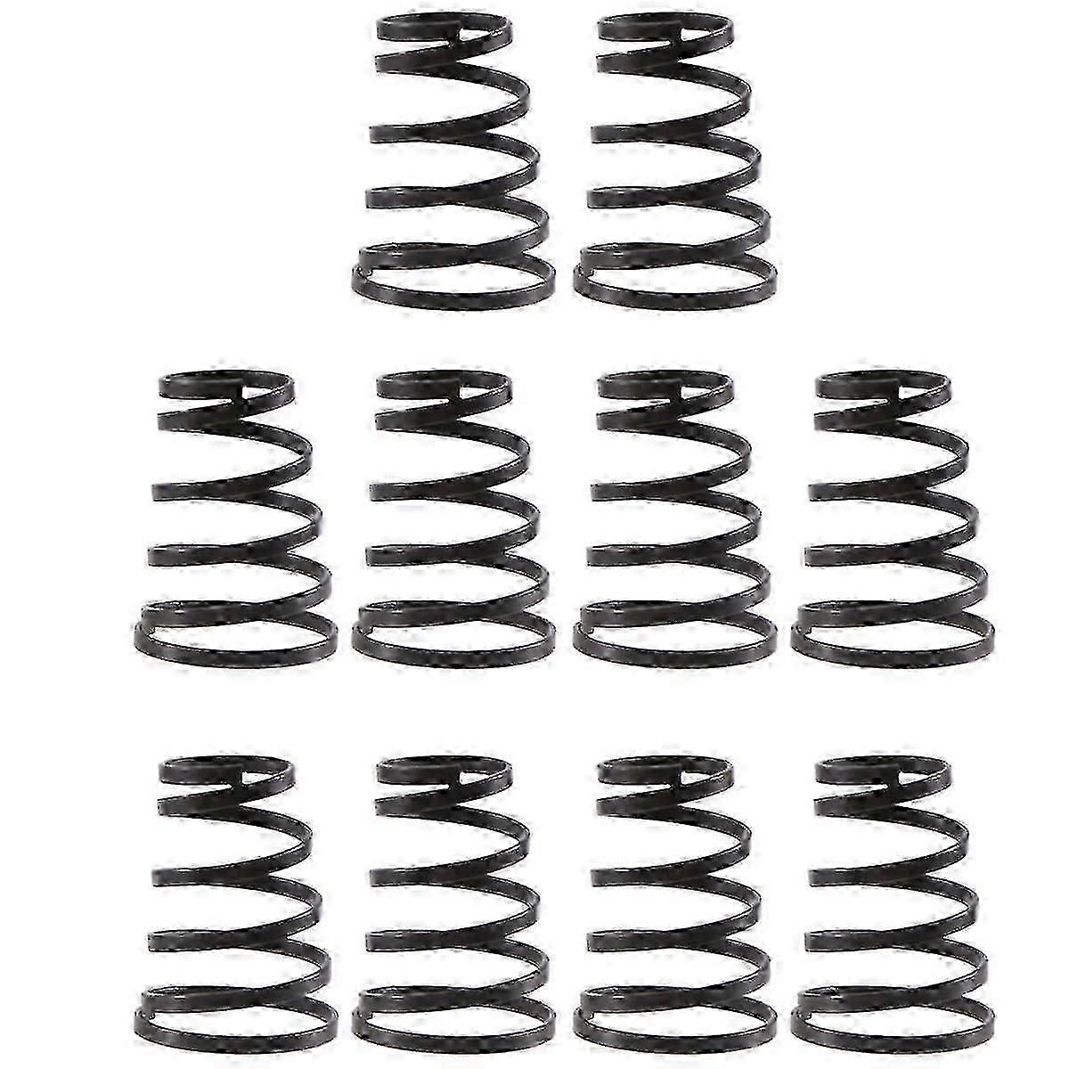 10Pcsバイクホイール串スプリングユニバーサルクイックリリースバイクホイール串スプリングシャフト