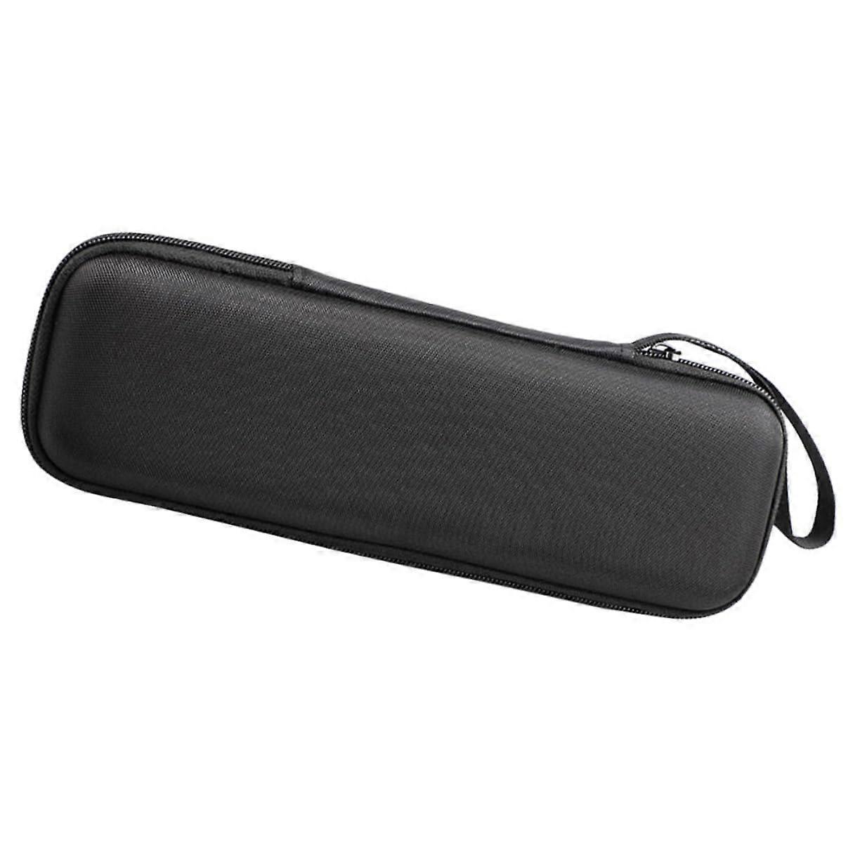 Microphone Storage Bag Black EVA Case With Zipper Portable Handheld Microphone Carrying Case Compact Microphone Pouch