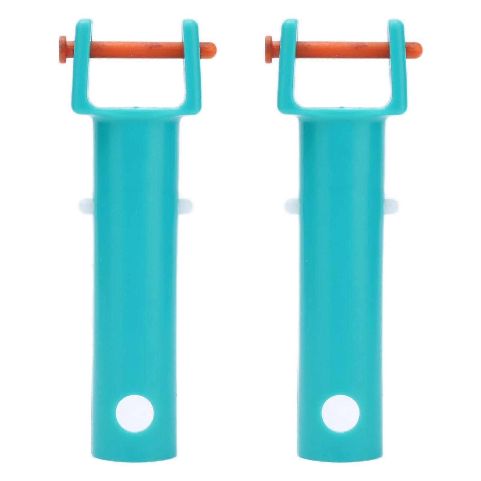 Swimming Pool Vacuum Head Handle 2Pcs ABS Easy to Install Wide Application