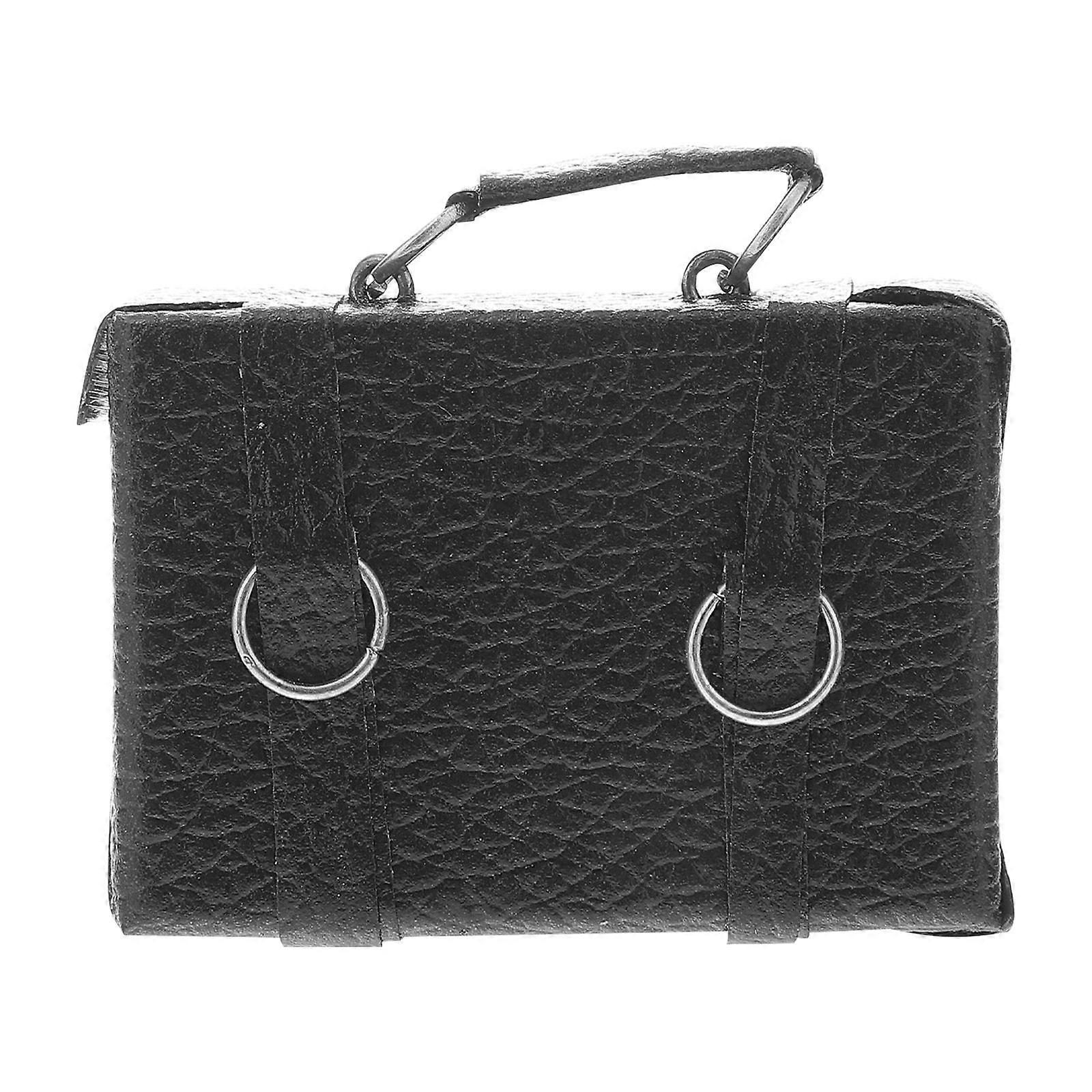 Kids Mini Suitcase, Elegant Addition to Mini House Settings, Material