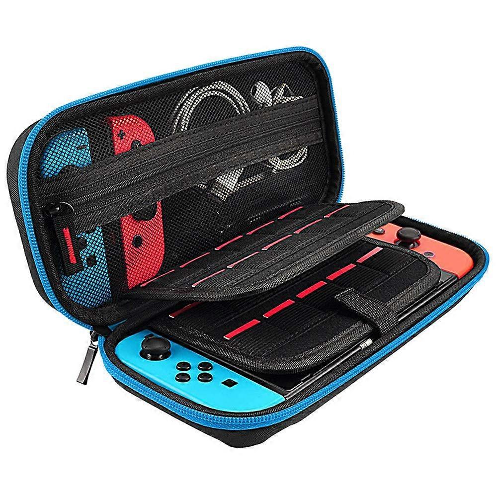 Portable Travel Carry Case For Nintendo Switch Lite Holds 10 Cartridges Black