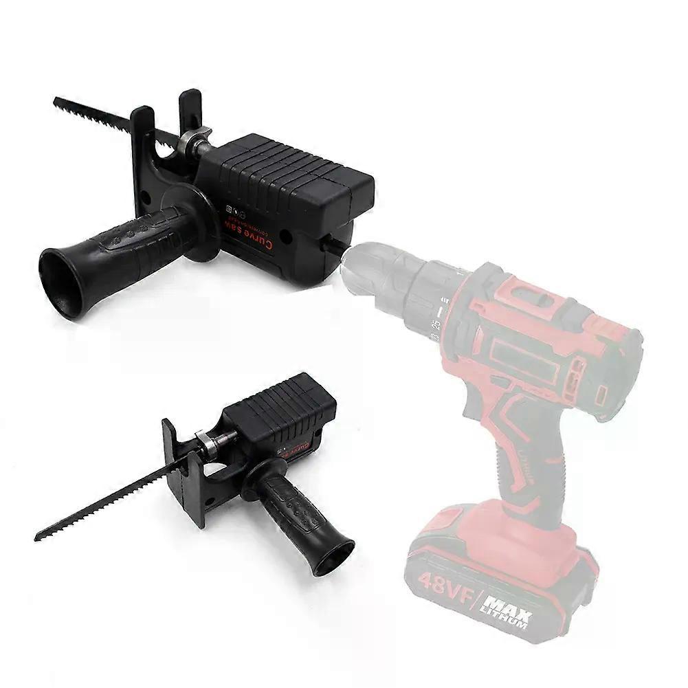 Electric Saw Reciprocating Saw Adapter Modified Electric Saw Power Tool Woodworking Cutting Jig Machine Clamping Adapter