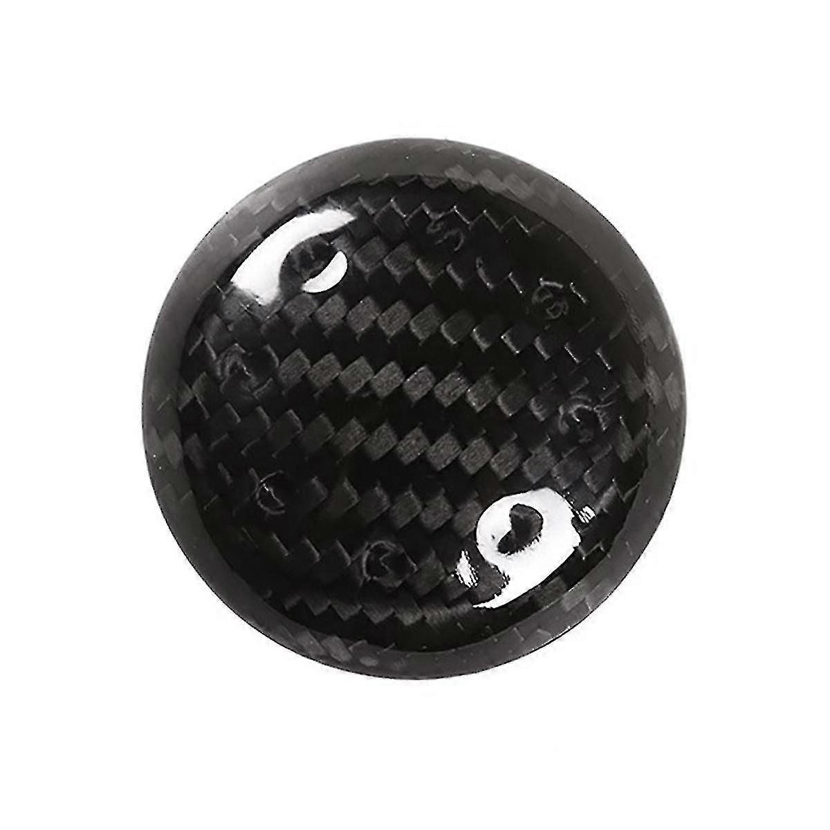 Car shift knob cover, 2012 - 2020 models 86/BRZ, Carbon fiber pattern, Scratch and dust resistant