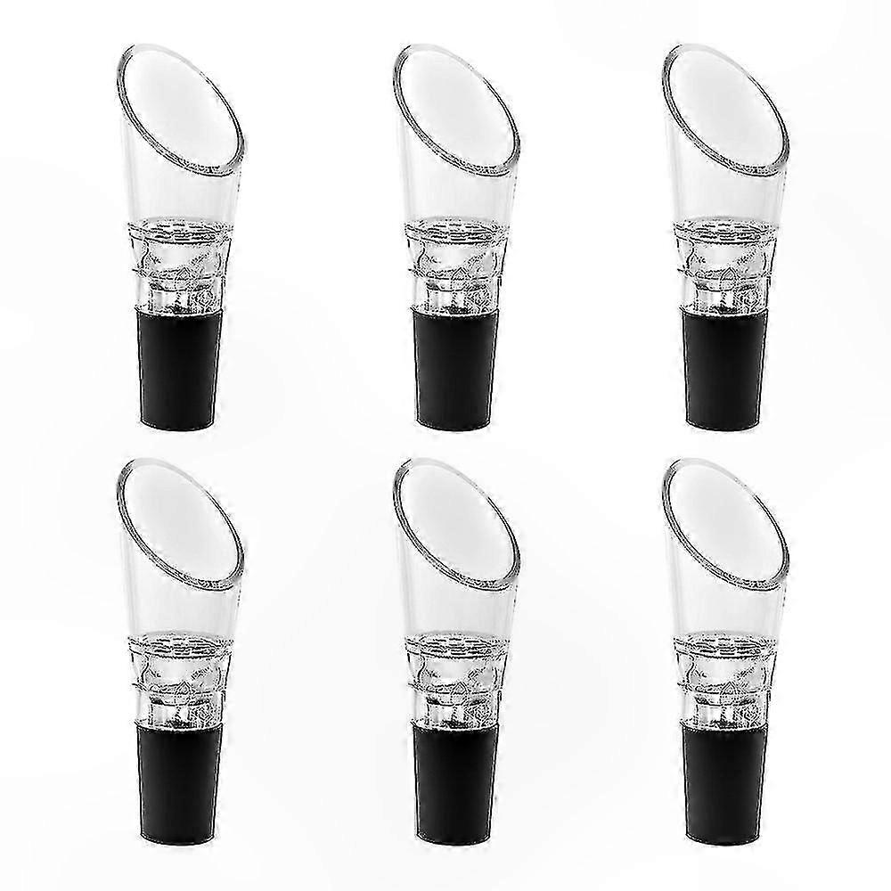 6-Pack Wine Dispenser Enhancer for Smooth Pouring Experience
