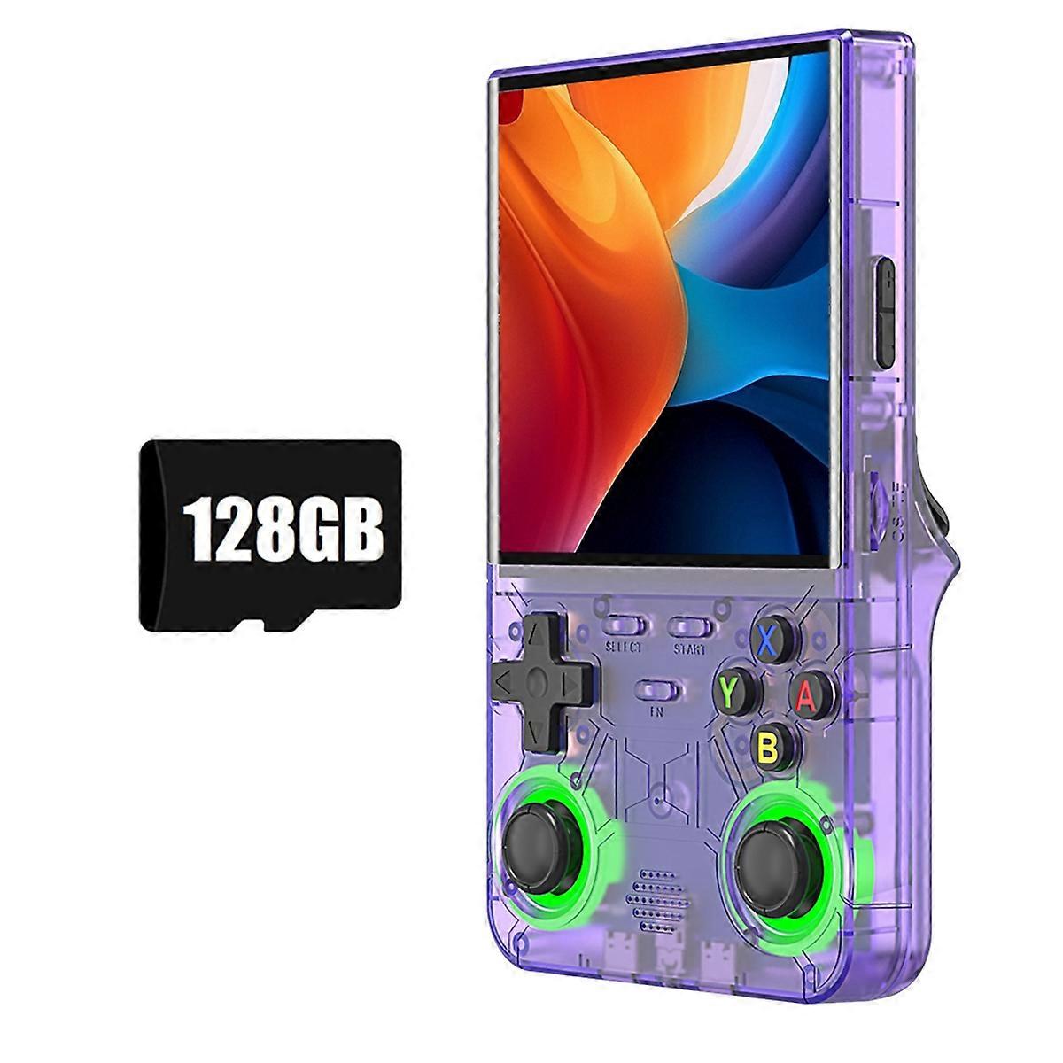 R36 Ultra Retro Handheld Video Game Console 128GB 20000+ Games 4.0 Inch Scherm 3D Joystick Linux Draagbare Game Player B