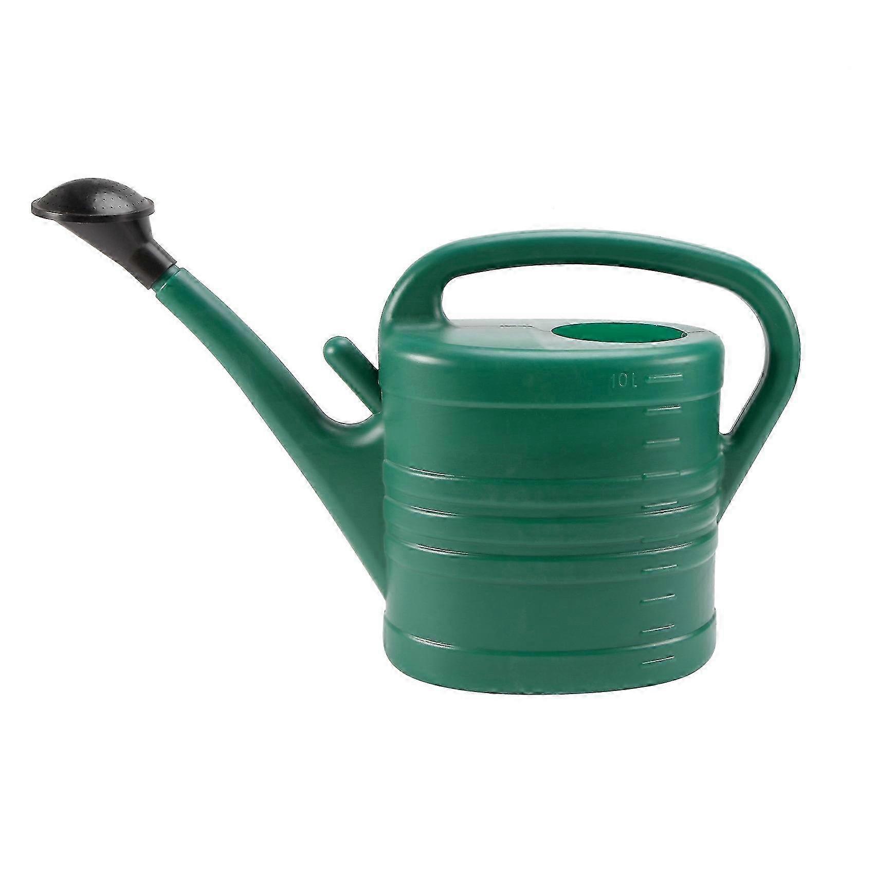 Suitable for Watering Can with Green 10 Litre 2 Gallons Garden Flower Water Bottle Watering Kettle with Handle Lo-jc
