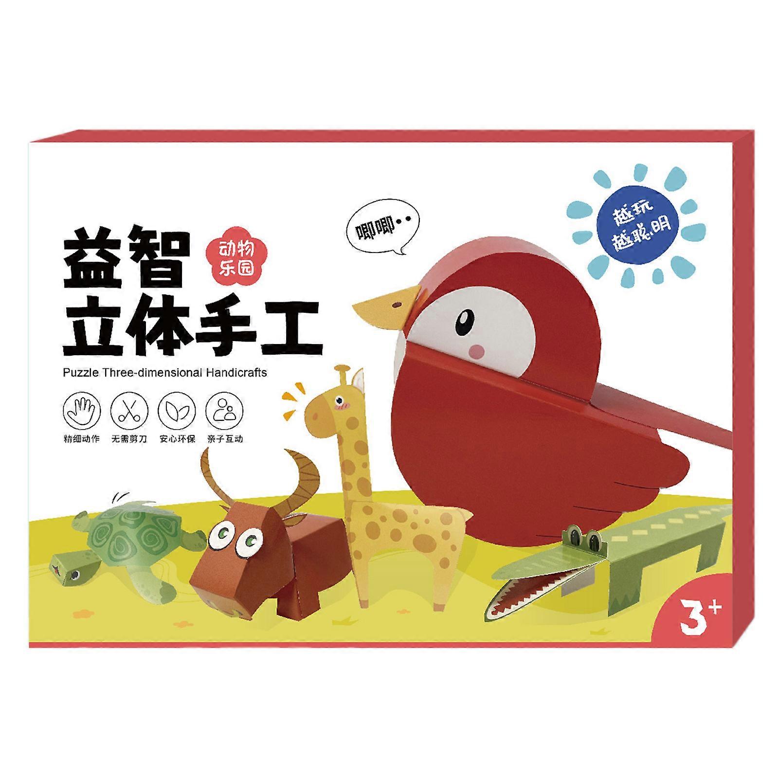 3D Paper Arts For Fine Motor Skills Development, Enhance Hand-Eye Coordination Imagination, for Preschool Kindergarten