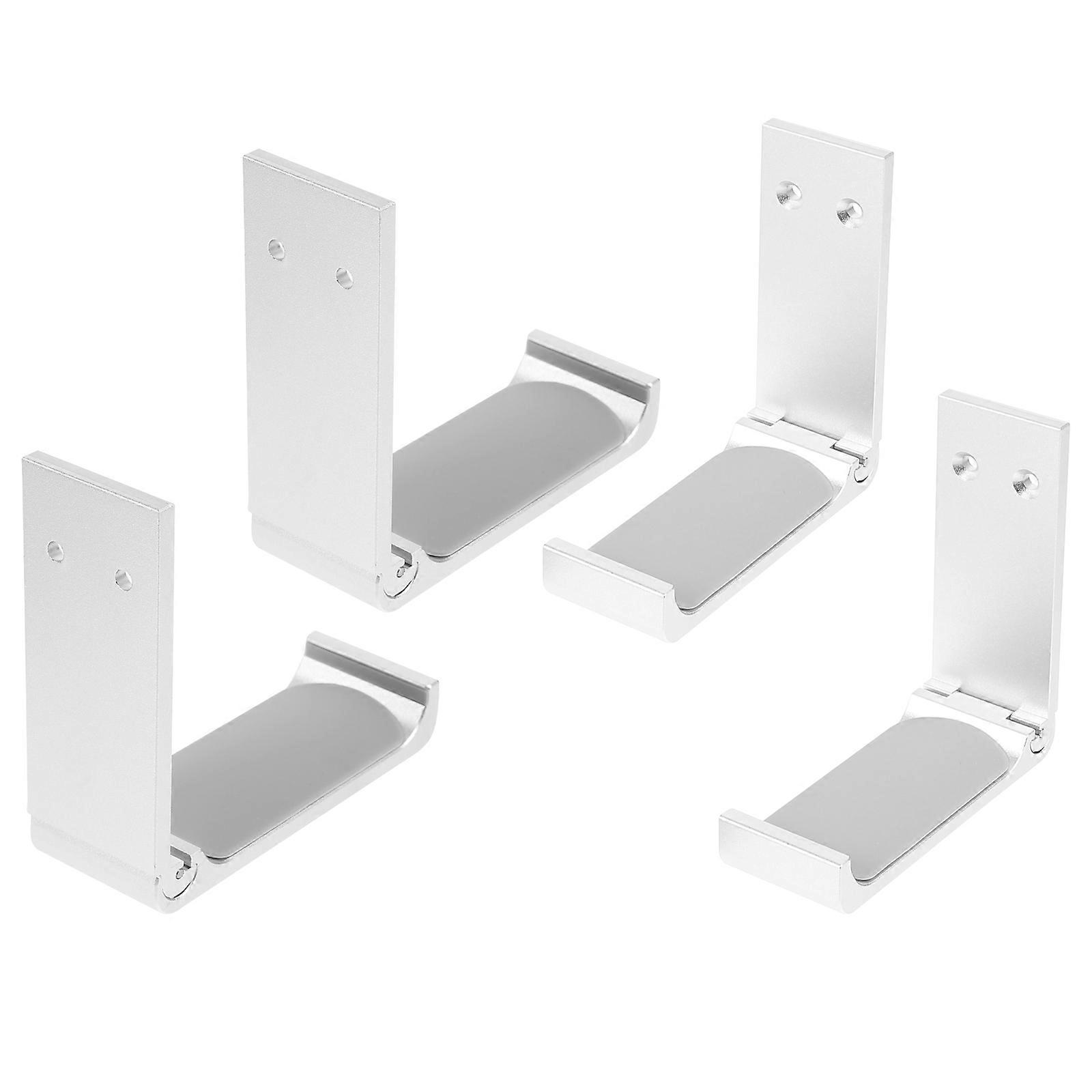 Aluminum Headset Bracket 4 Sets – Space Saving Design, Durable, Scratch Resistant, Easy Installation and Storage