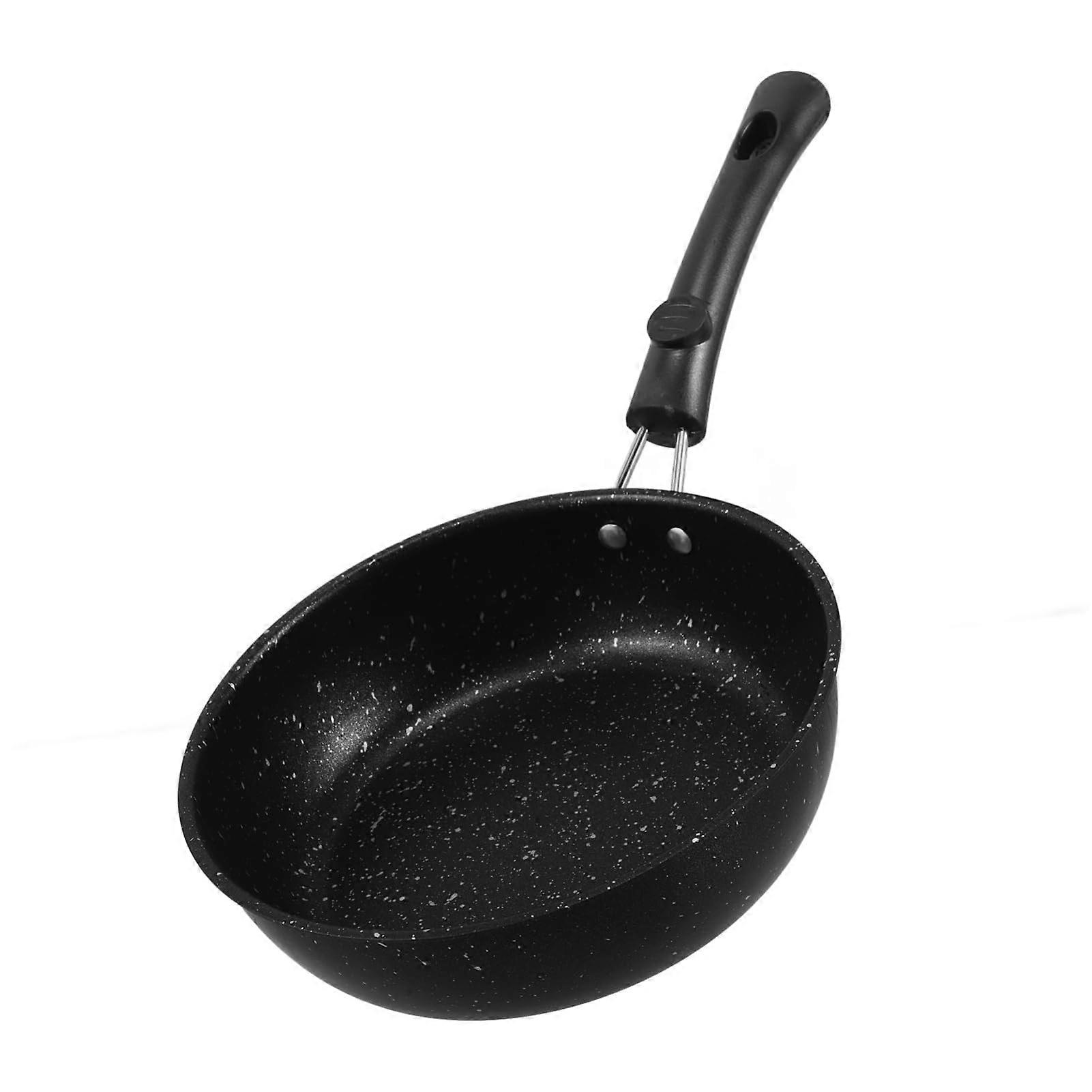 Nonstick Frying Pan for Eggs Small Omelette Skillet with Induction Base Easy Cleanup Versatile Cooking for Home and Restaurant Use Diameter