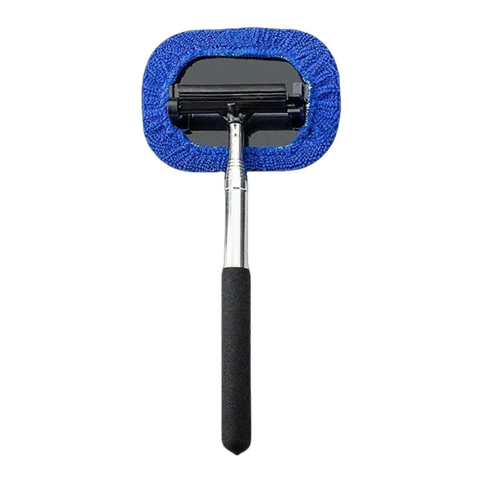 Car Rearview Mirrors Wiper, Retractable Squeegee Tool, AntiFog Mirror Wiper, Compact Handle for Rainy, Foggy Weather