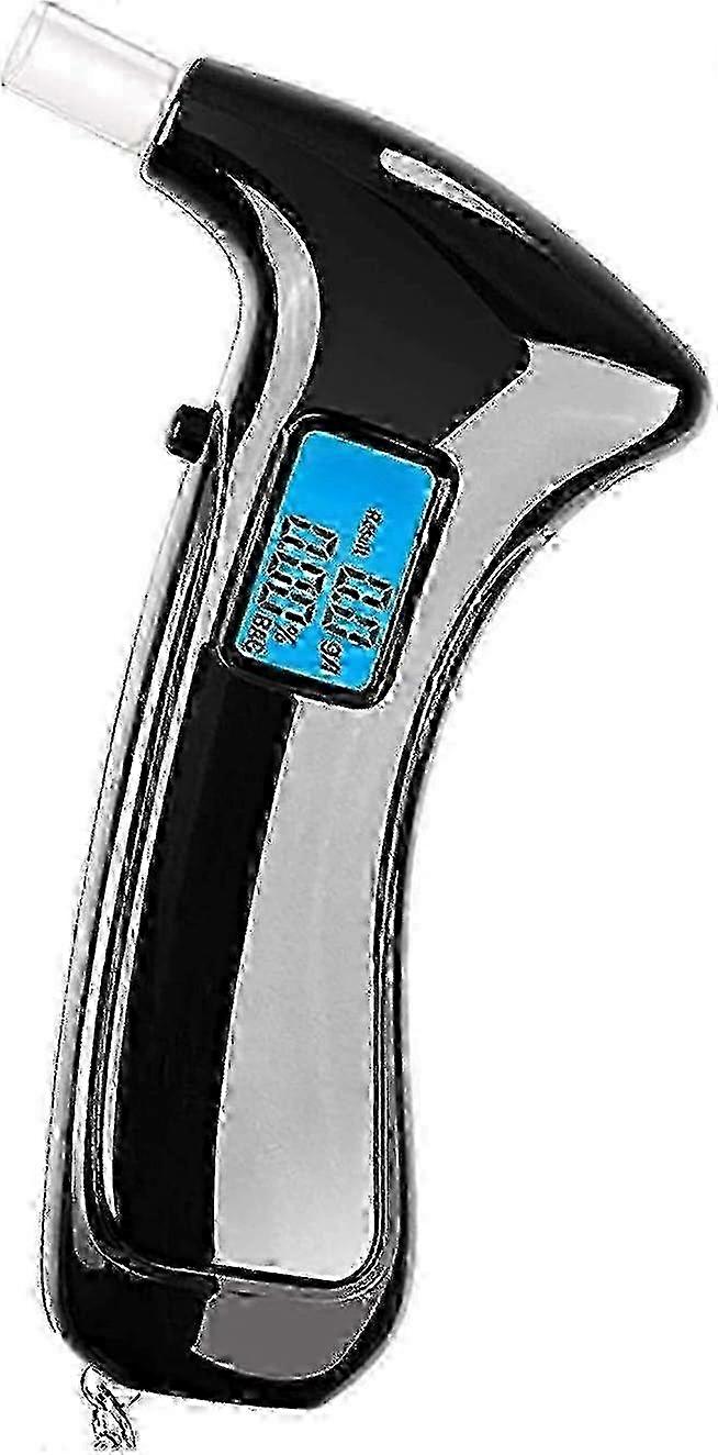 Portable Led Display Breathalyzer With Mouthpiece