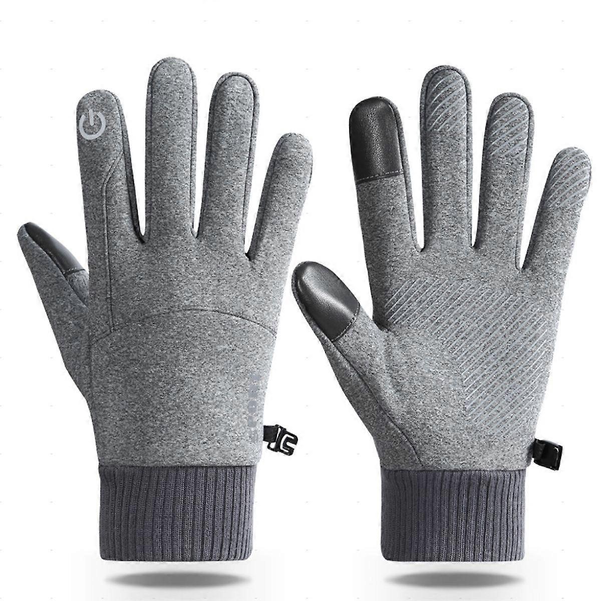 Warm, waterproof, windproof, non-slip touchscreen winter gloves